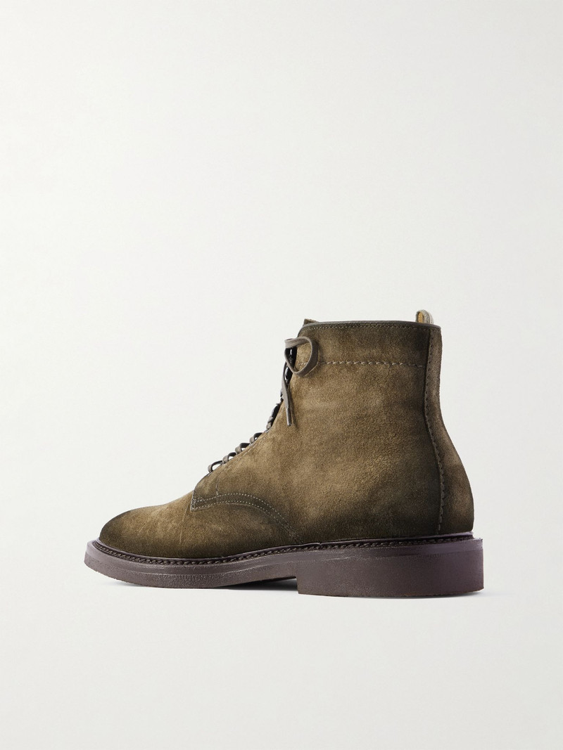 Hopkins Flexi 203 Suede Boots Green 4