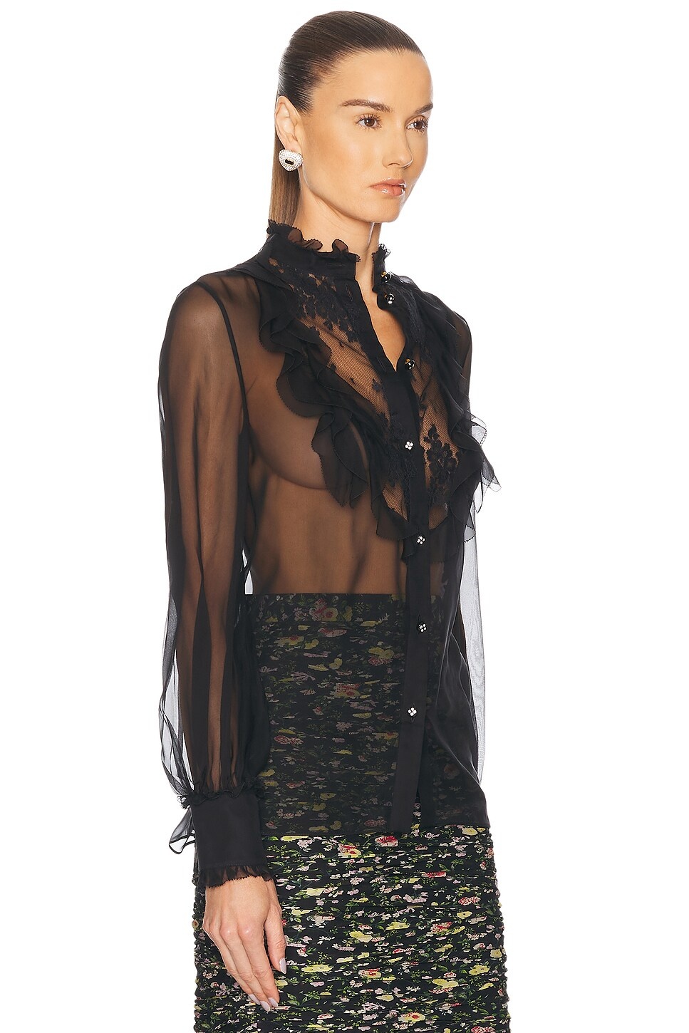 Sheer Blouse - 2