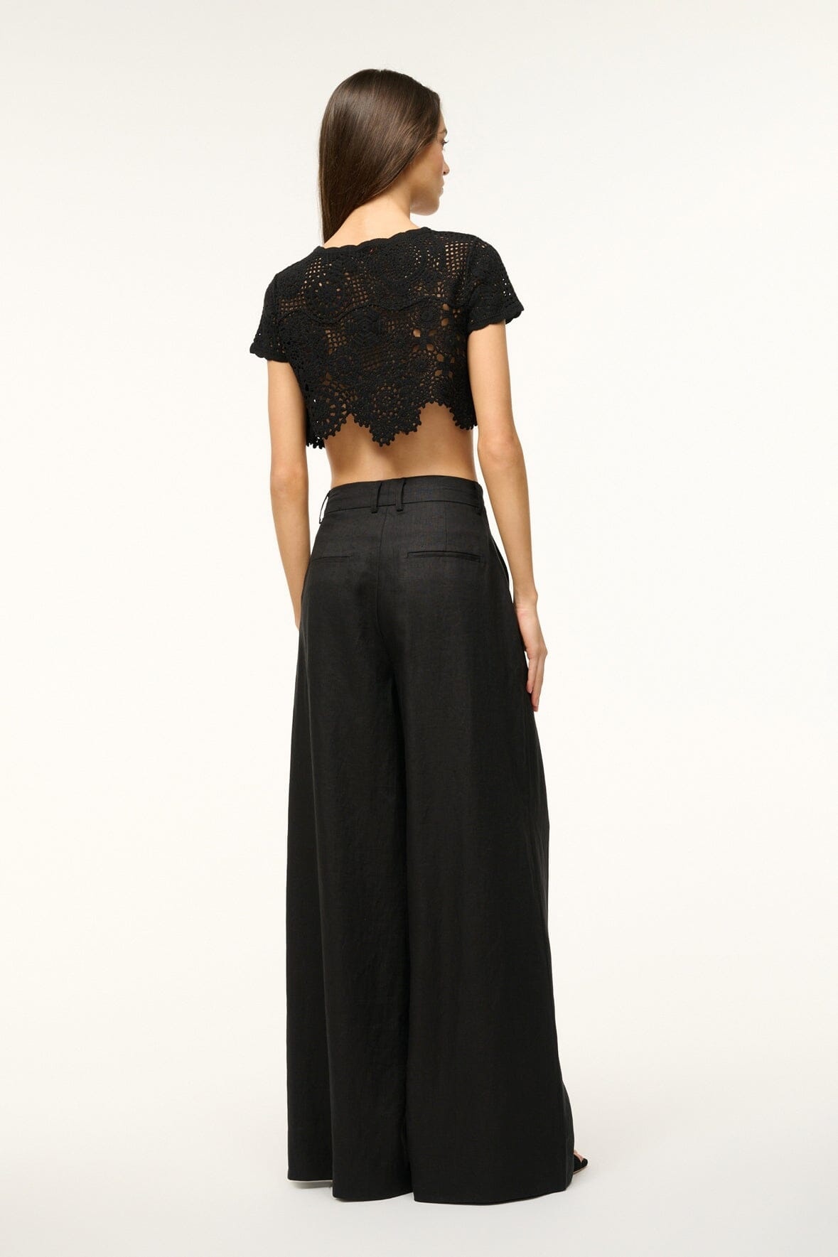 STAUD SASHA PANT BLACK - 4