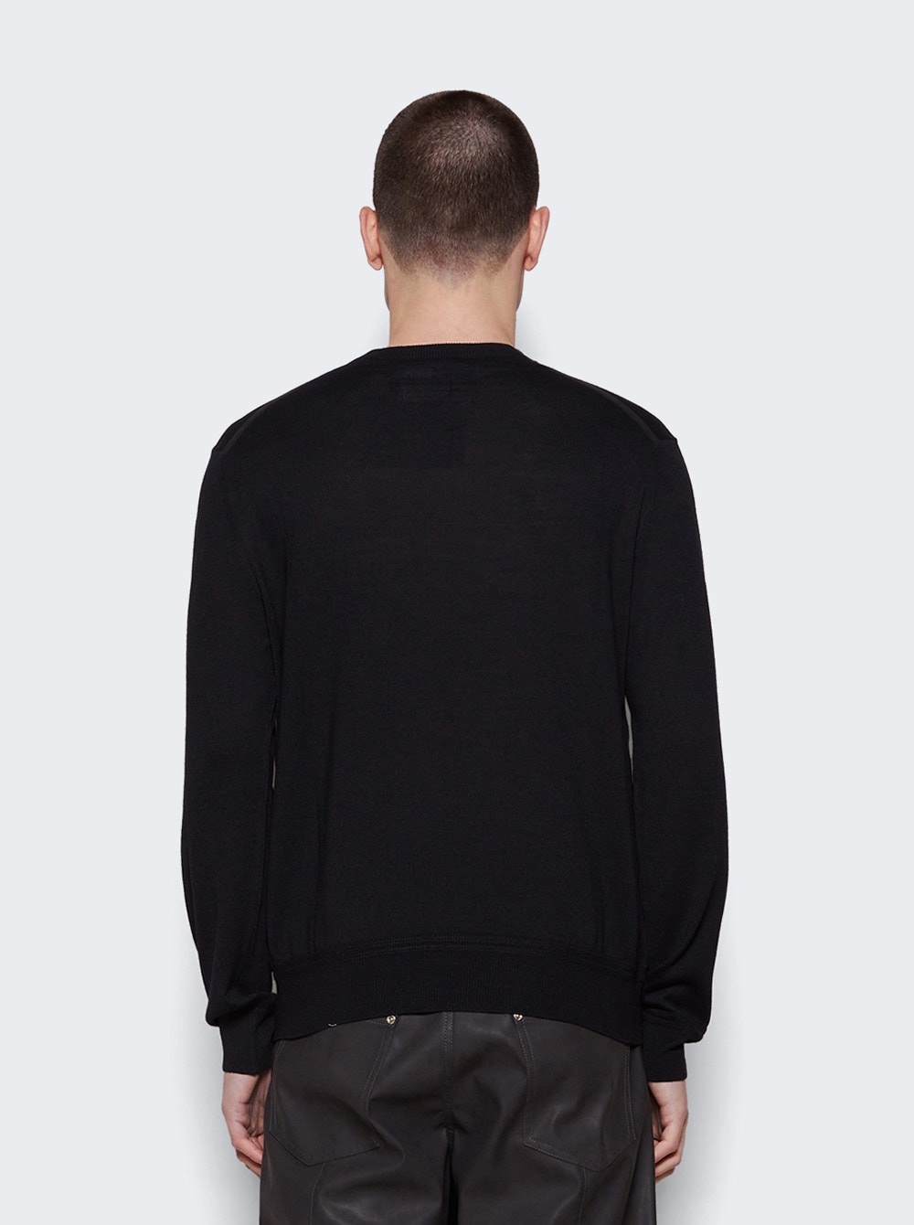 Merino Coolmax Crewneck Black - 5