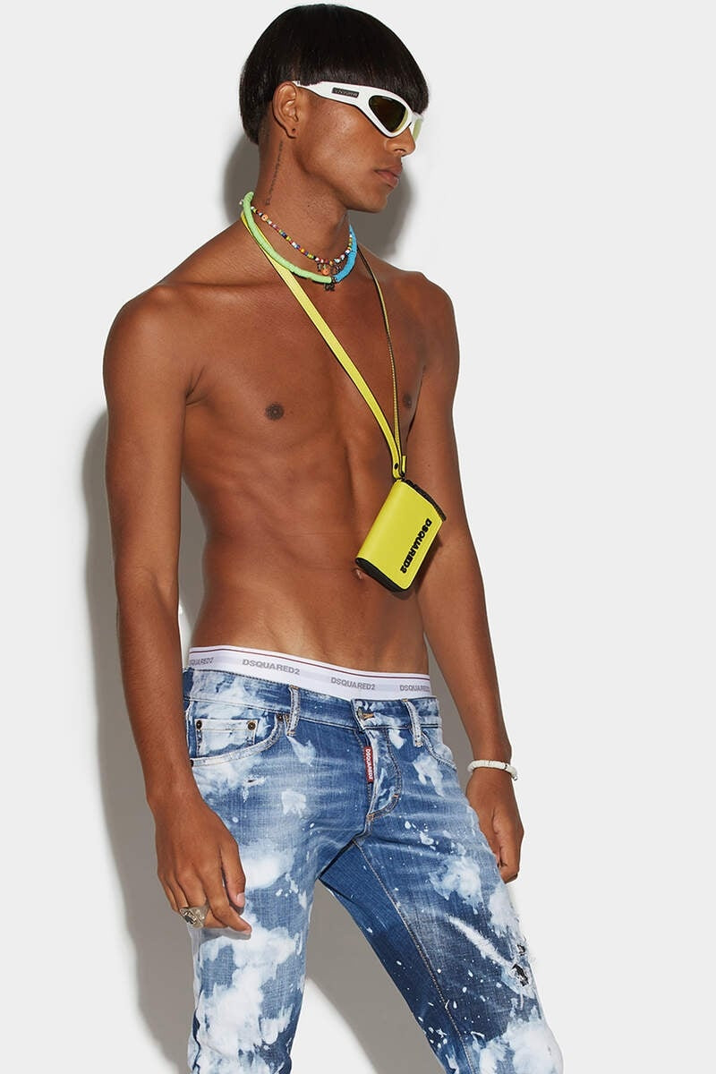 DSQUARED2 LOGO ZIP WALLET 5