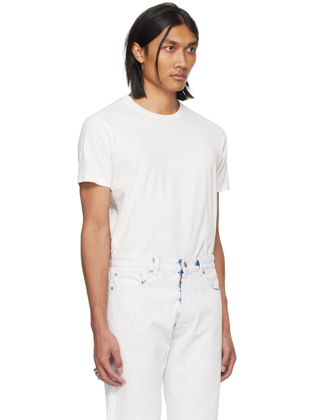 White Reverse T-Shirt - 2