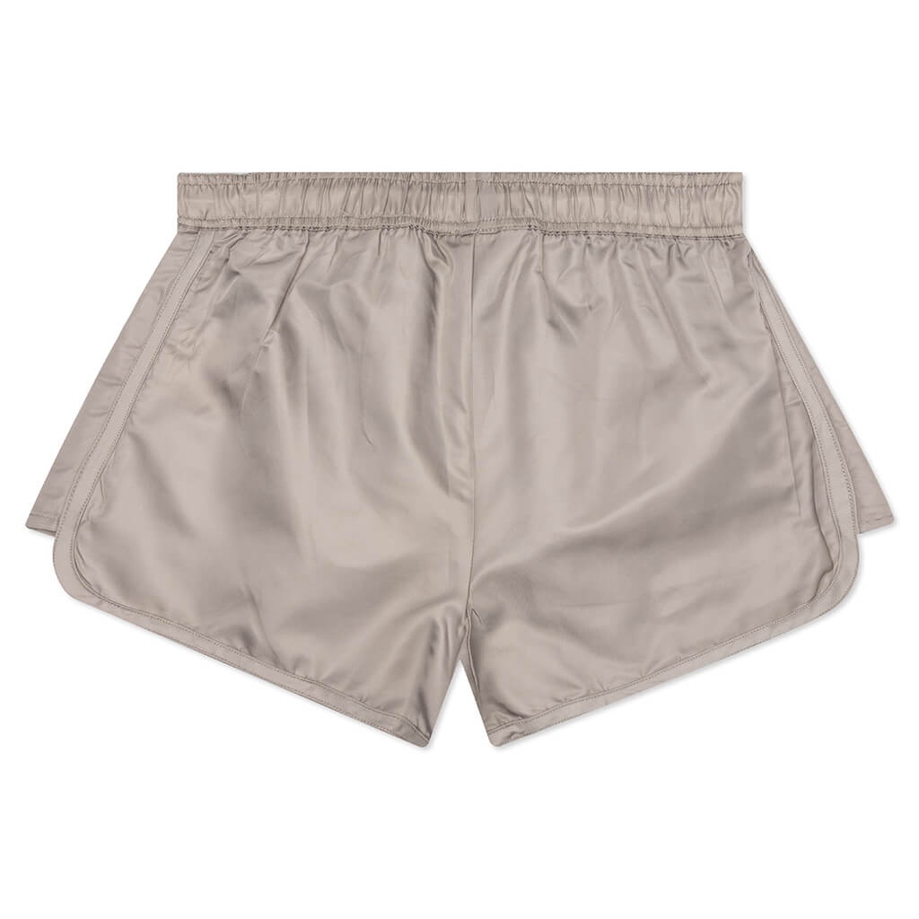 ESSENTIALS WOMEN'S RUNNING SHORT - DESERT TAUPE - 2