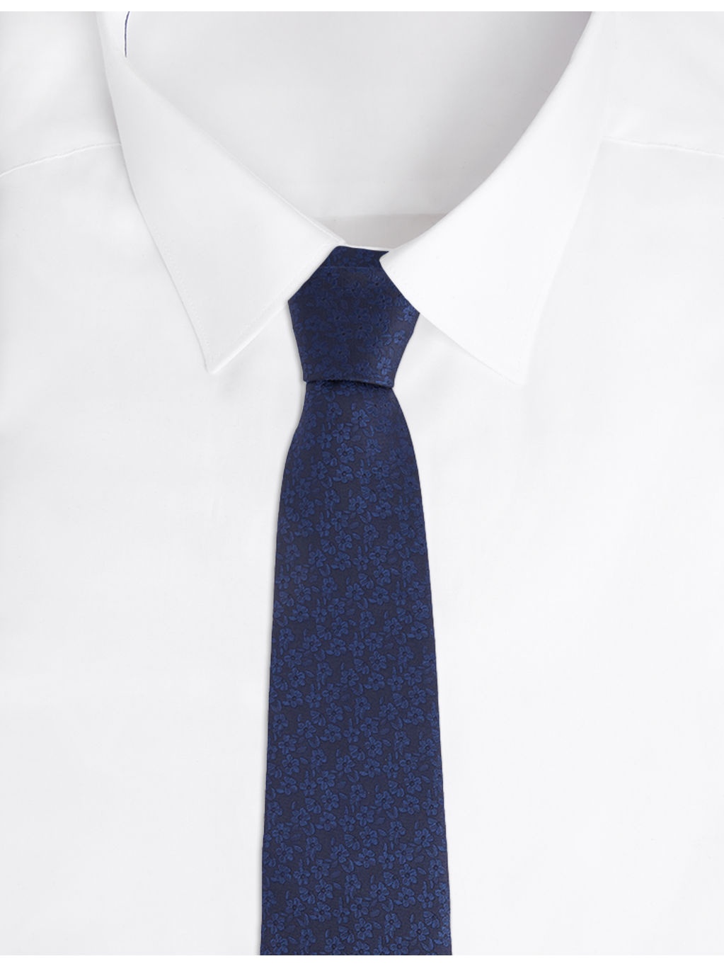 Jacquard-Floral Silk Tie - 3