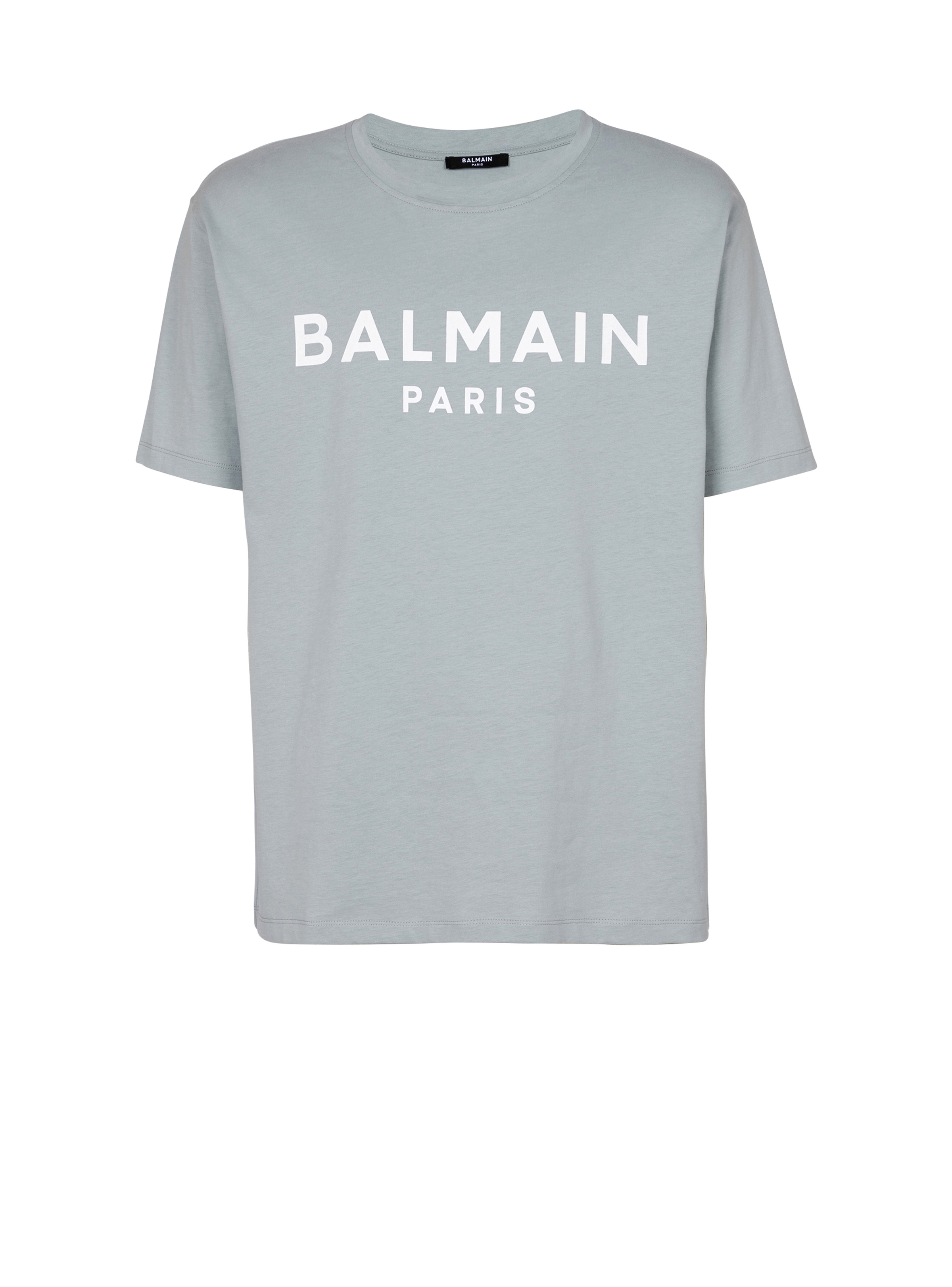 Printed Balmain Paris short-sleeved T-shirt - 1