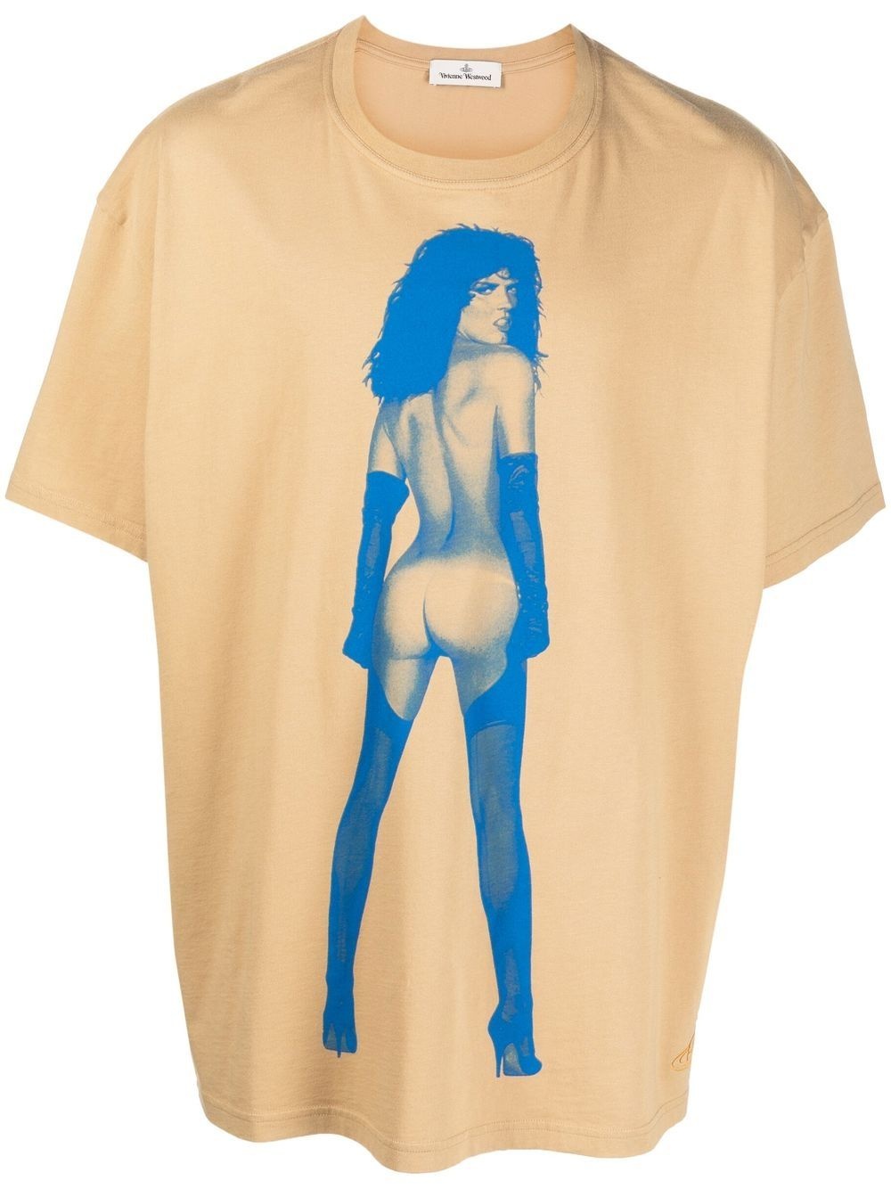 female-graphic print T-shirt - 1