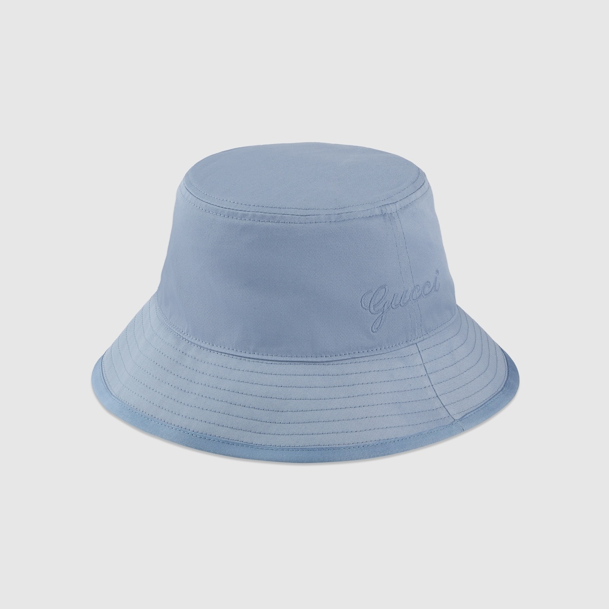 Cotton bucket hat with embroidery - 1