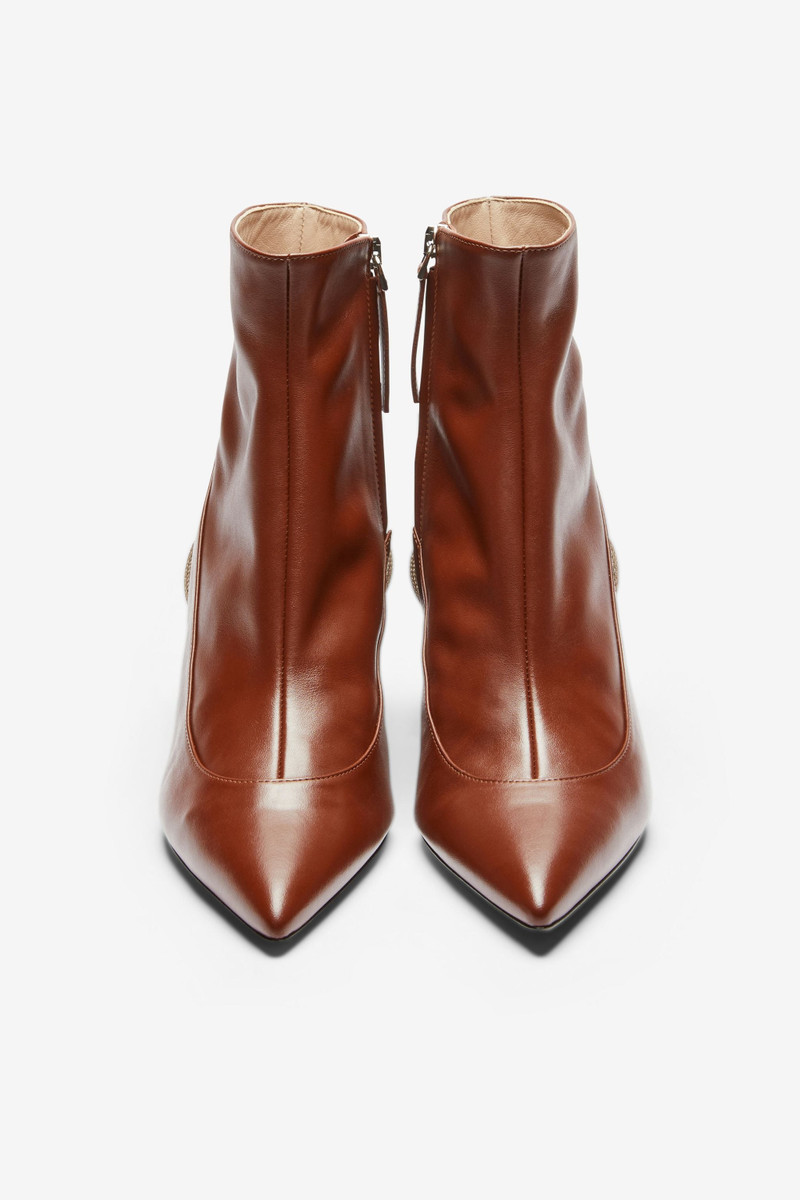 MESH-TRIMMED ANKLE BOOTS 2
