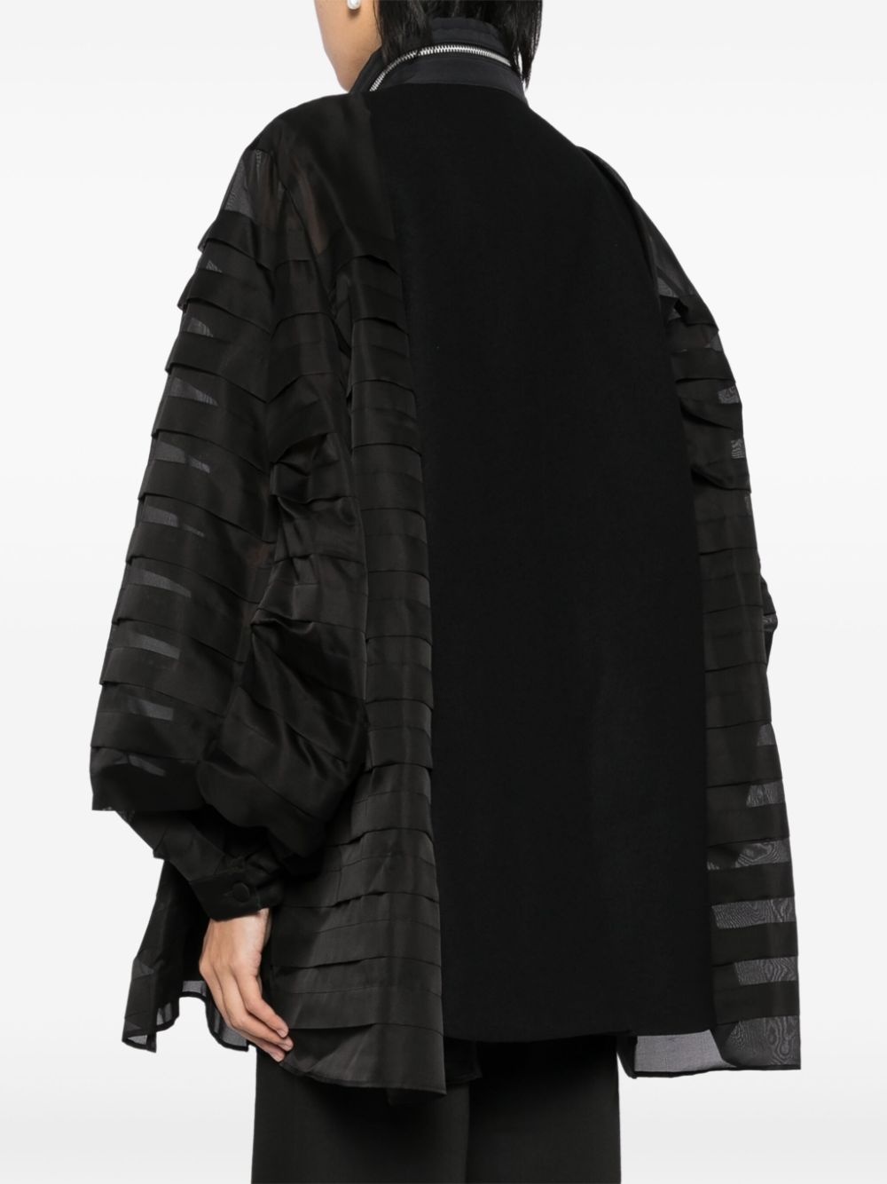 panelled jacket - 4