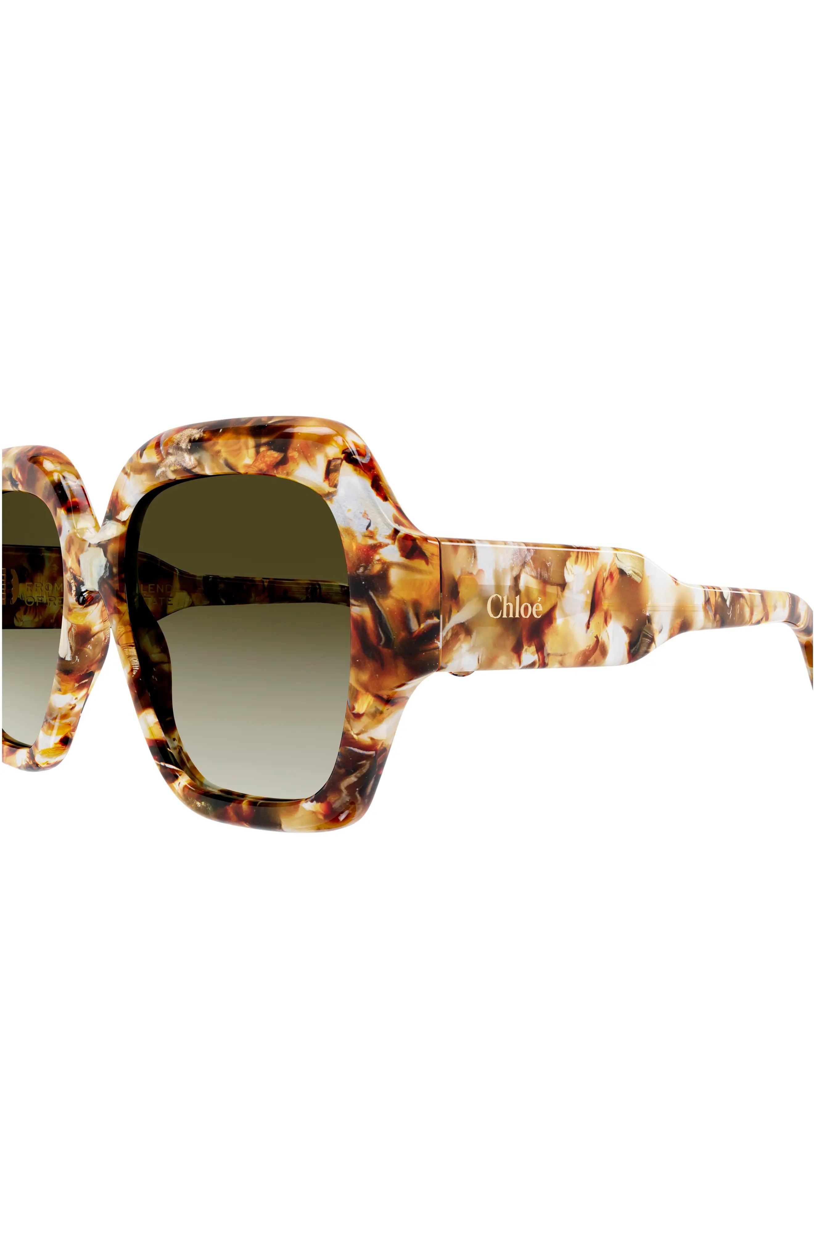 56mm Square Sunglasses - 3