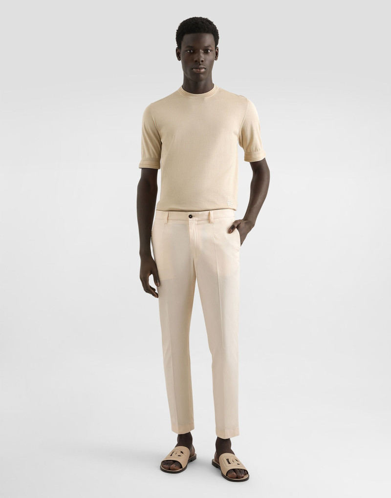 Dolce & Gabbana Silk crewneck pullover outlook