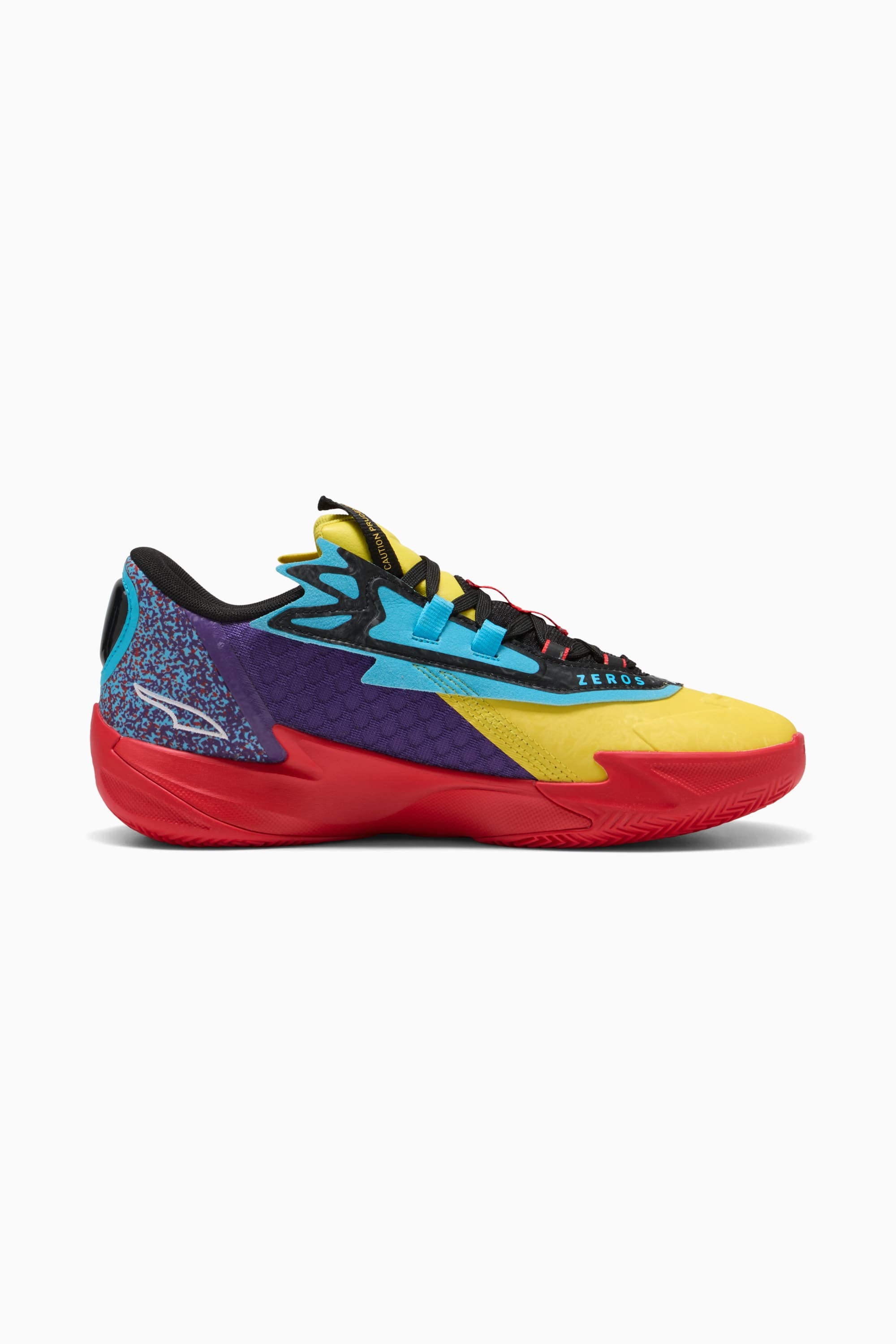 Scoot Zeros II Caution Men's Basketball Shoes - 8