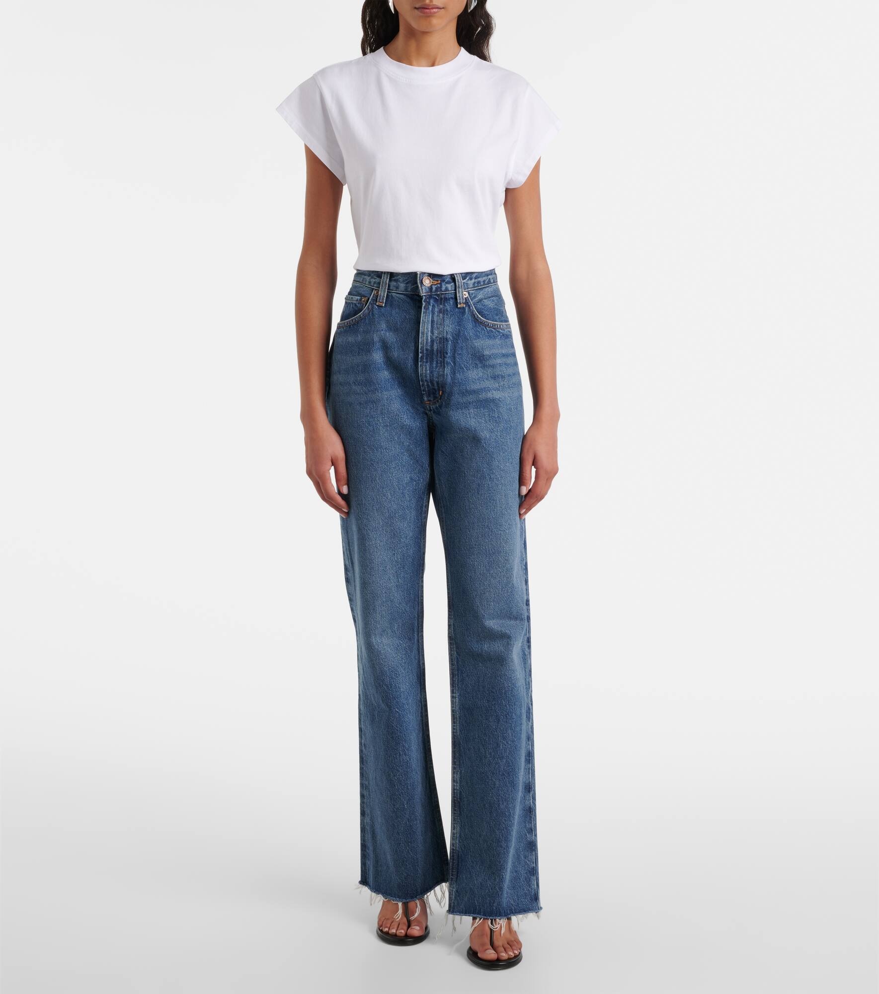Leena mid-rise straight jeans - 7