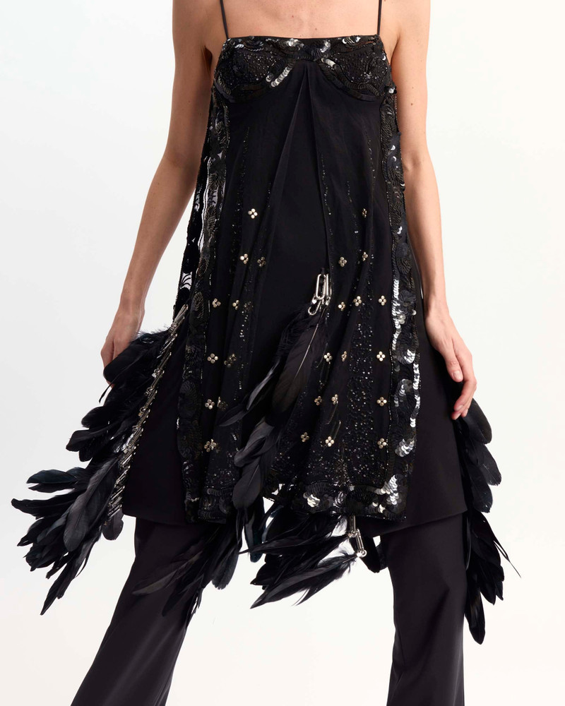 LOA MIDI DRESS IN EMBROIDERED TULLE 5