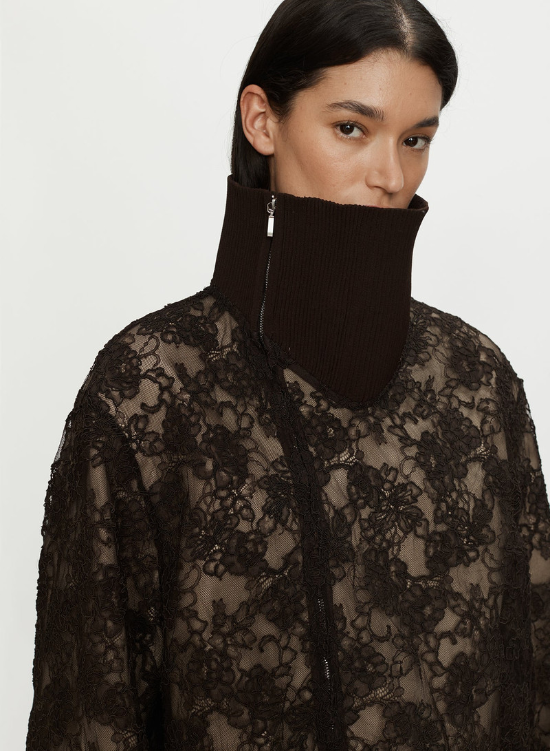 Mahara Lace Bomber Jacket 4