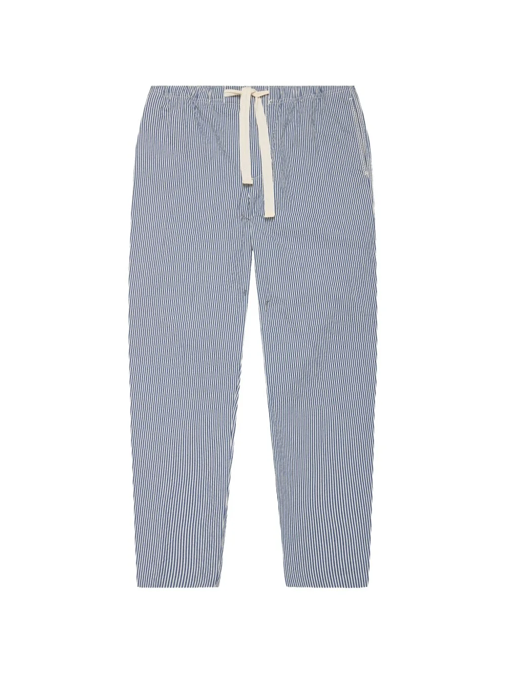 seersucker stripe trousers - 1