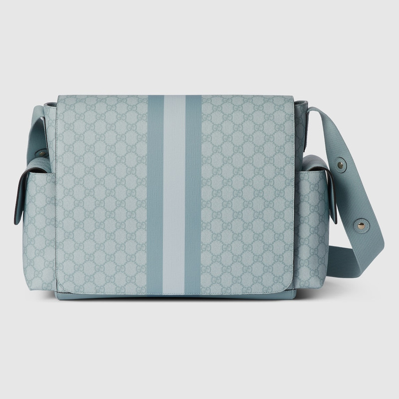 Ophidia GG diaper bag 1
