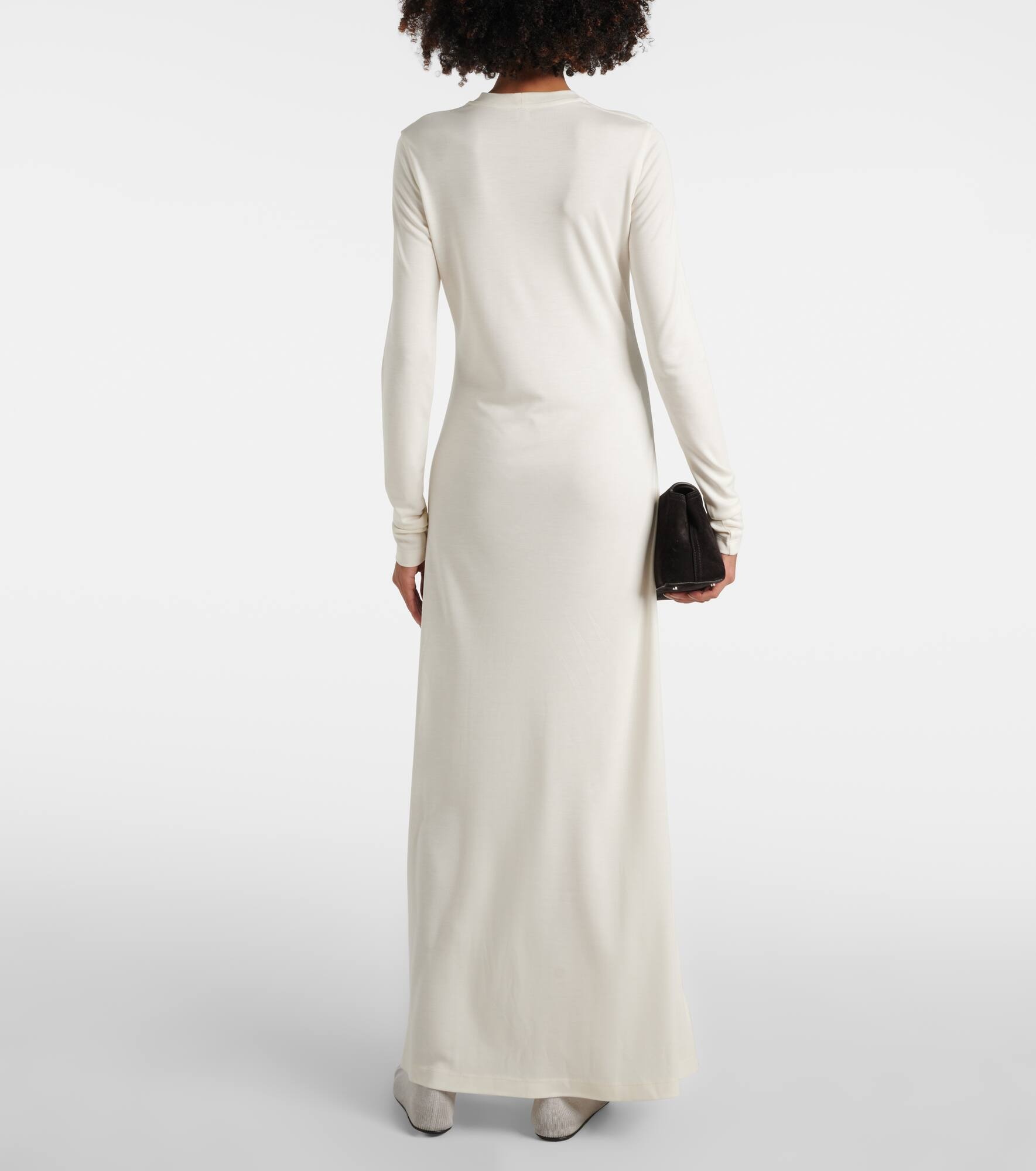 Jersey maxi dress - 3
