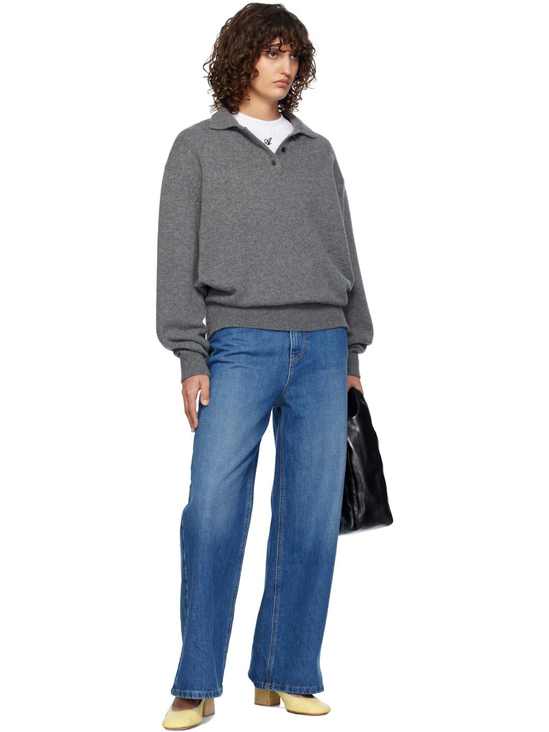 Axel Arigato Blue Clara Wide-Leg Jeans outlook