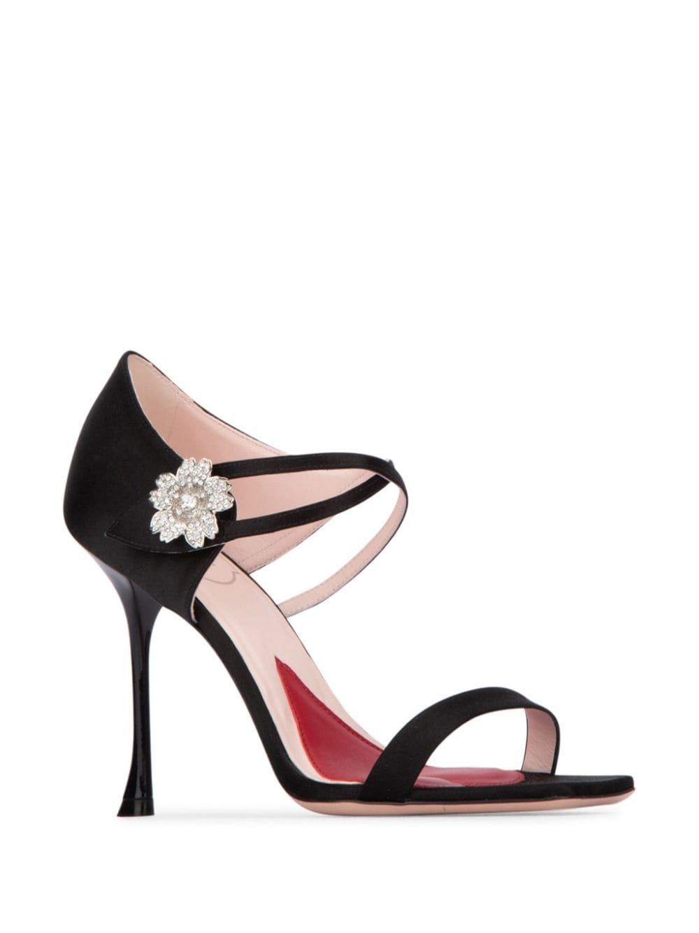 105mm leather sandals - 2