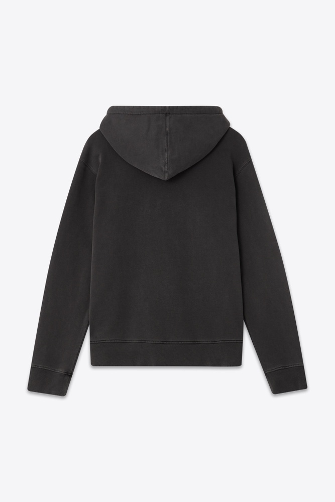 SWEATER HOODIE 02 WASHED BLACK - 3