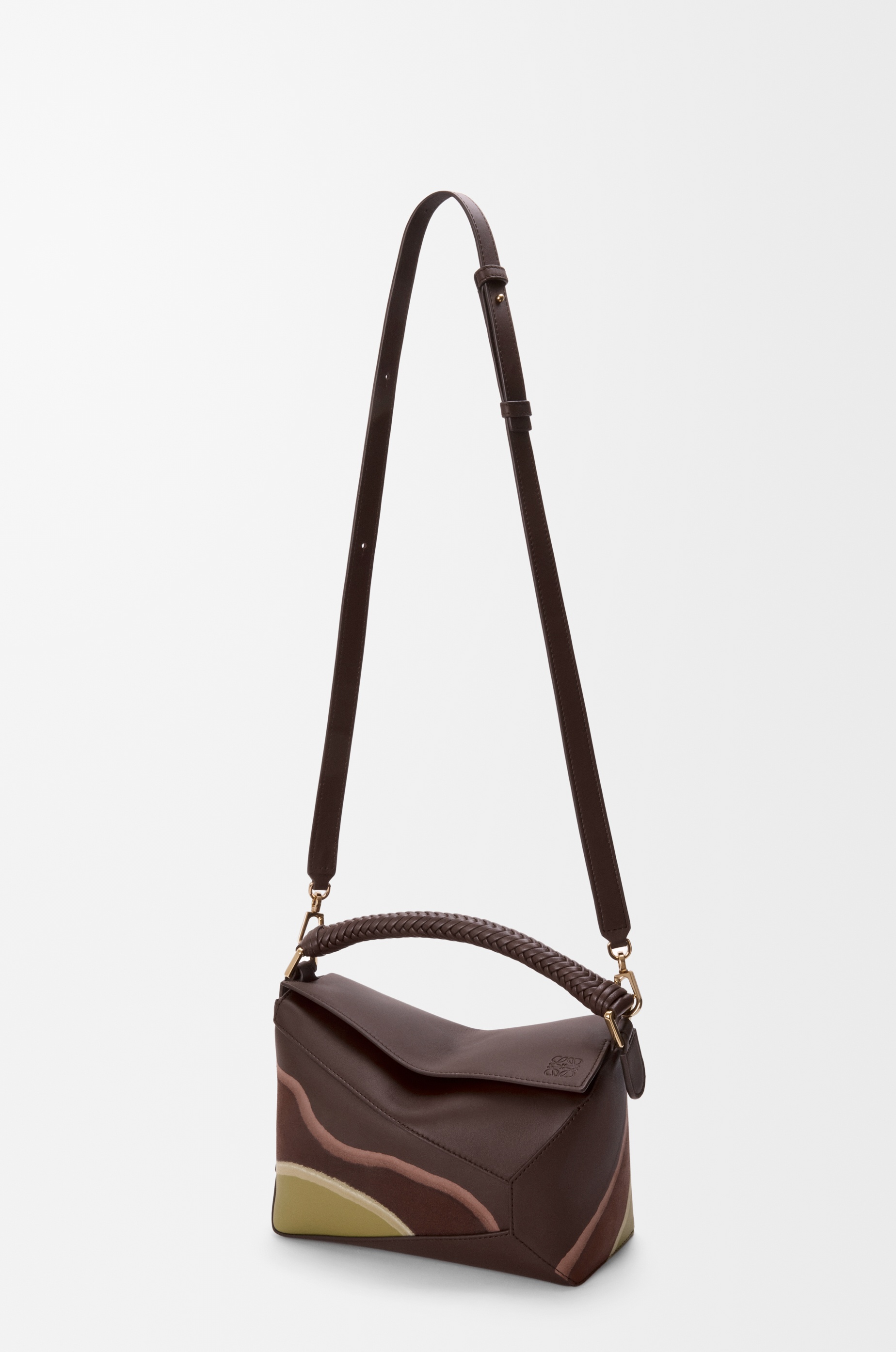 Small Puzzle Edge bag in nappa calfskin - 8