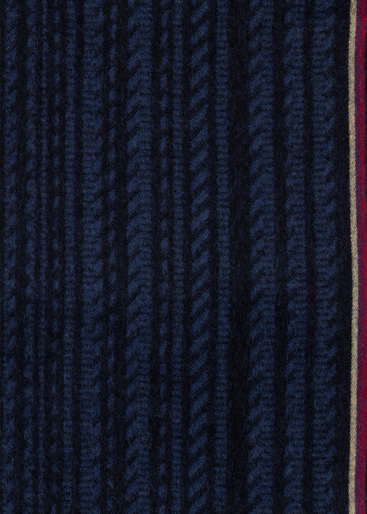 Cashmere-Lambswool 'Signature Stripe' Scarf - 3