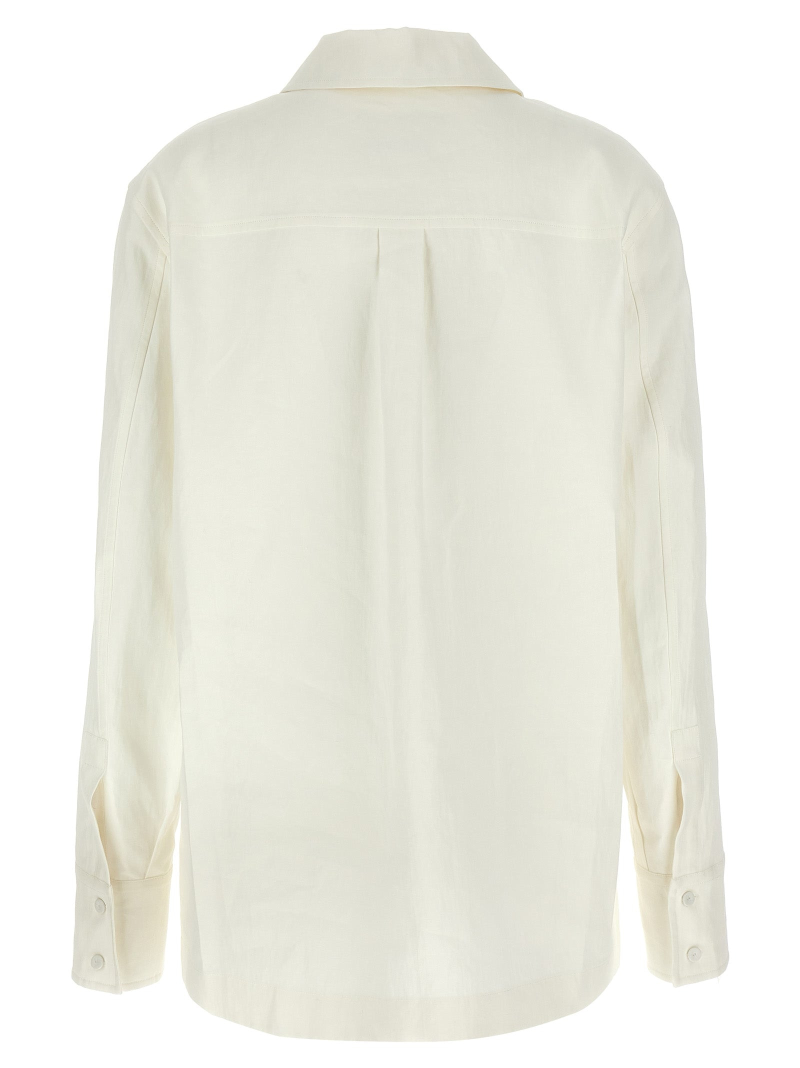 Jil Sander Women Linen Shirt - 2