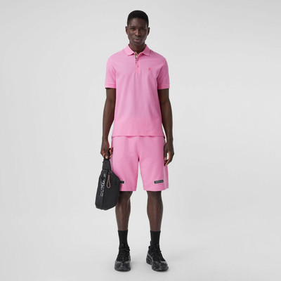 Burberry Monogram Motif Cotton Piqué Polo Shirt outlook