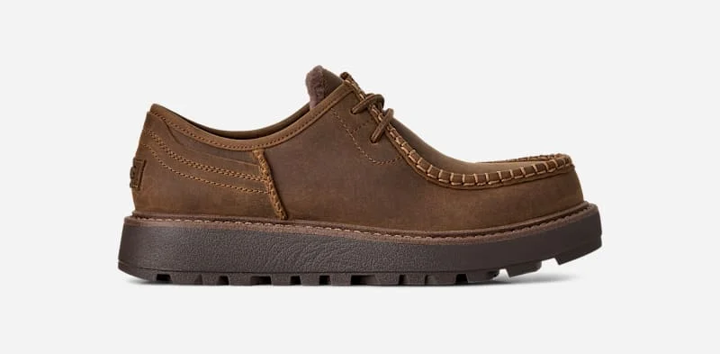 ® Men's Loften Sheepskin Shoes in Oak - 1