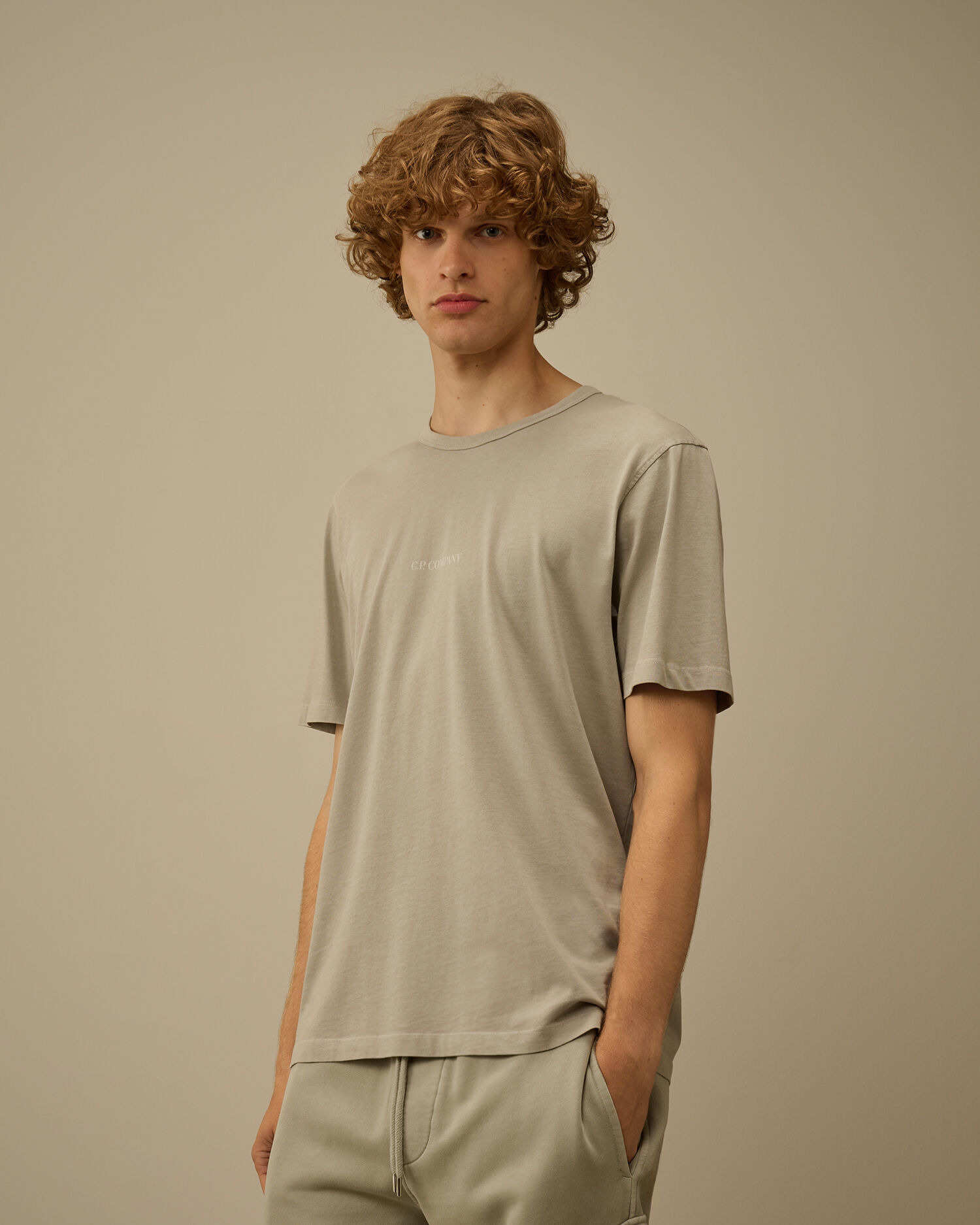 24/1 Jersey Short Sleeve Resist Dyed Logo T-Shirt - 3