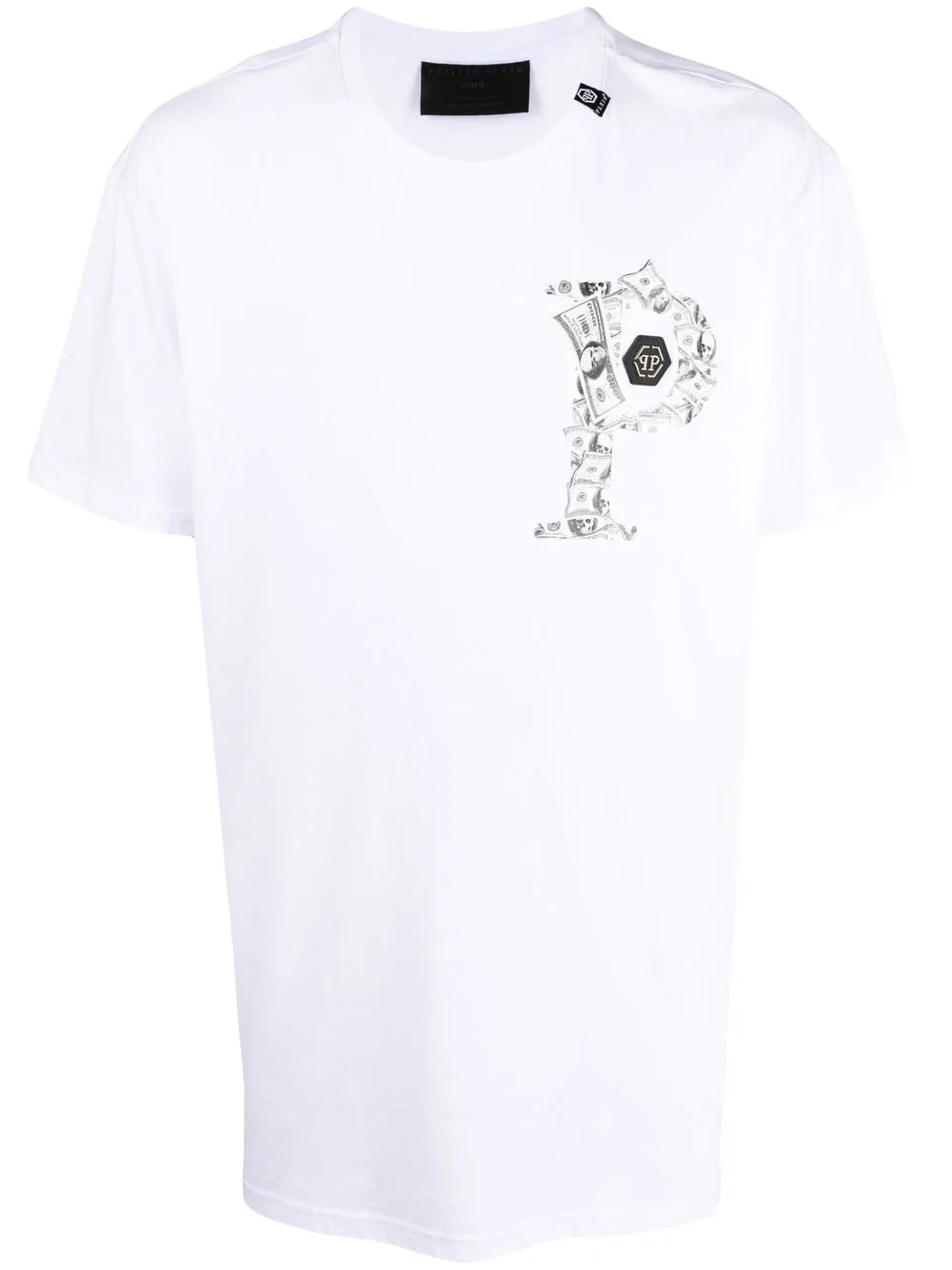 graphic-print logo T-shirt - 1