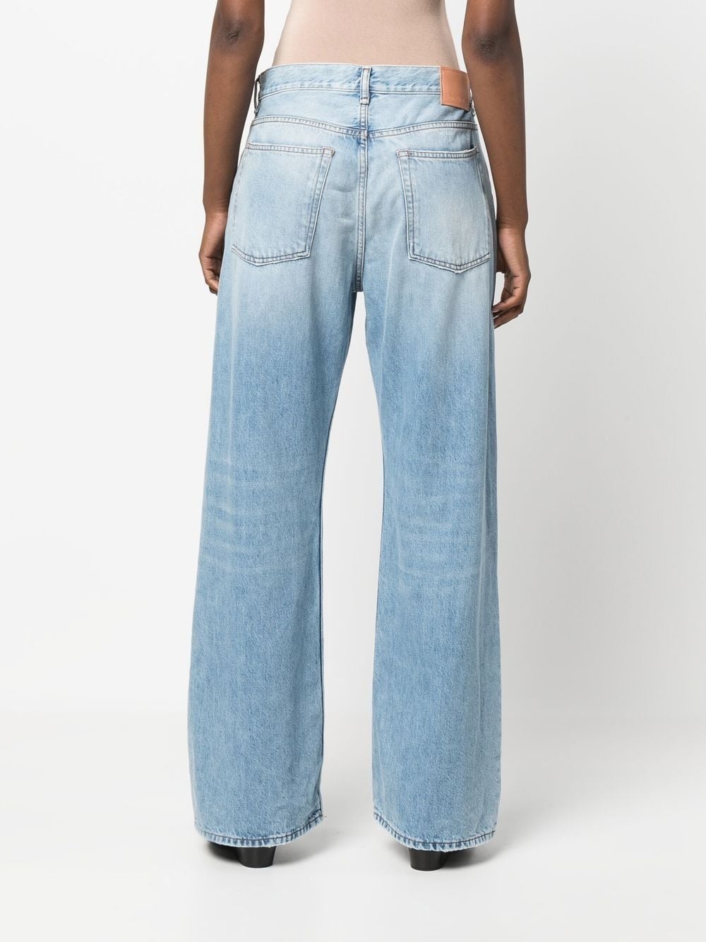 wide-leg jeans - 4