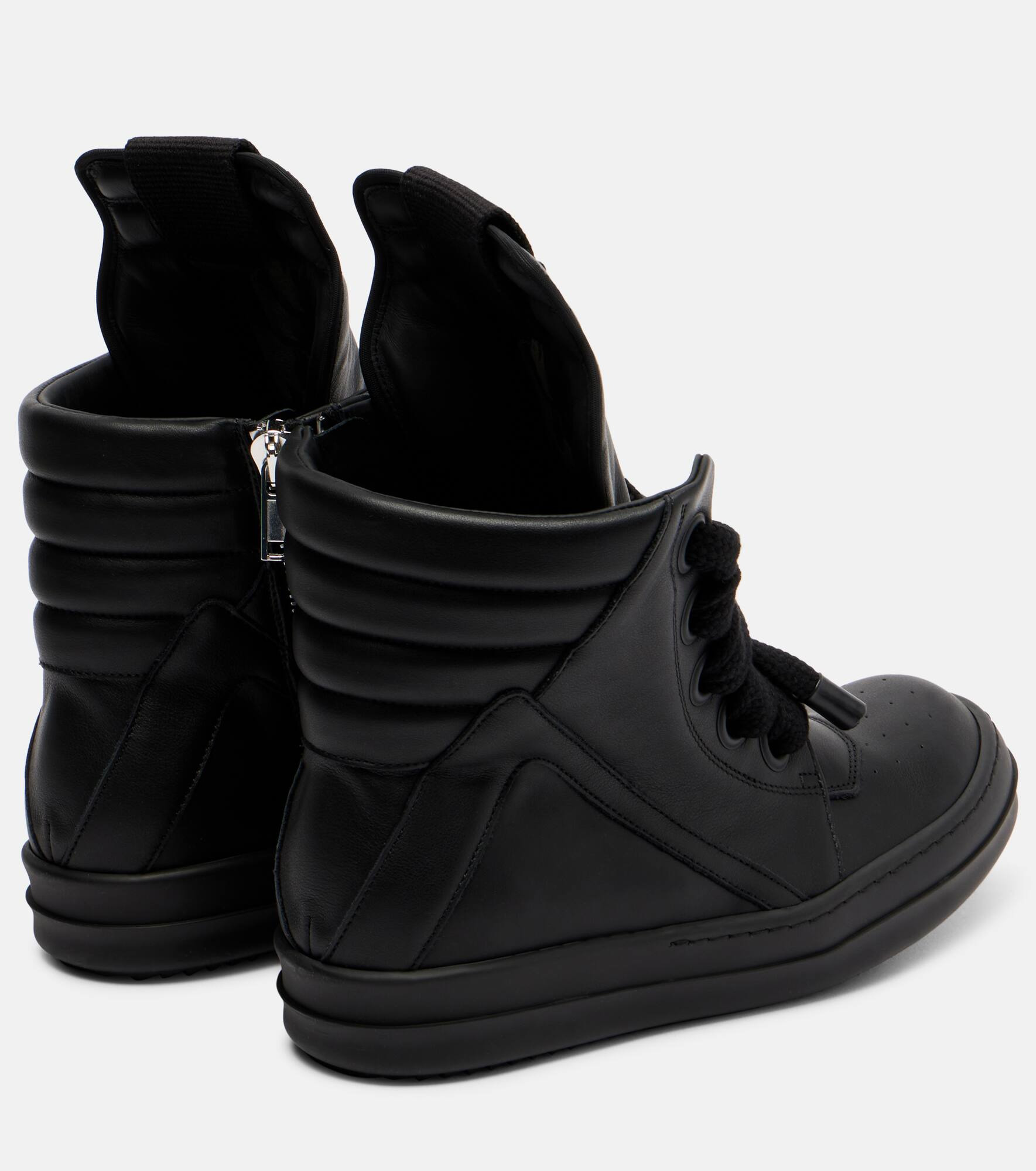 Jumbolace Geobasket leather sneakers - 2