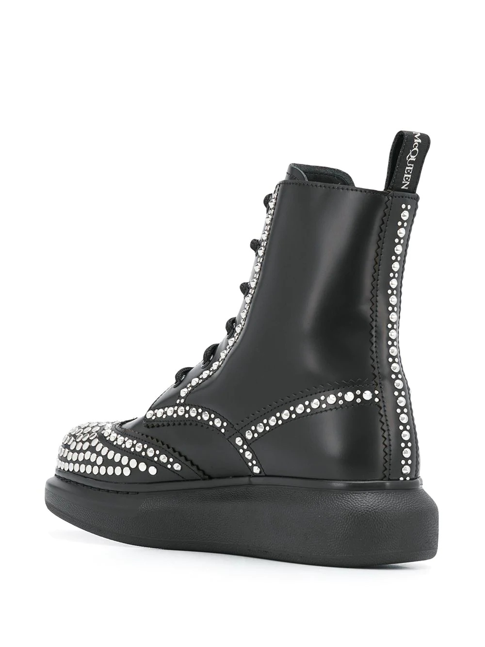 Hybrid stud-embellished boots - 3