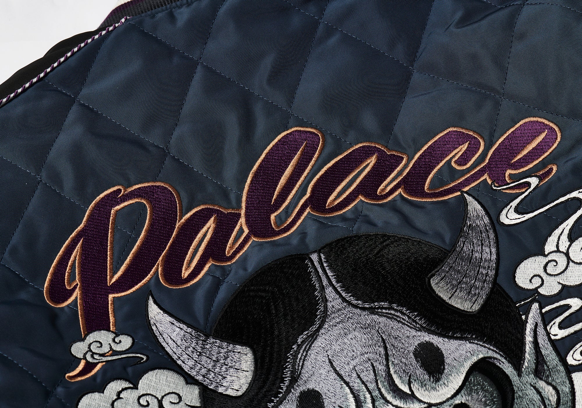 PALACE FESTIVAL BOMBER JACKET BLACK | REVERSIBLE