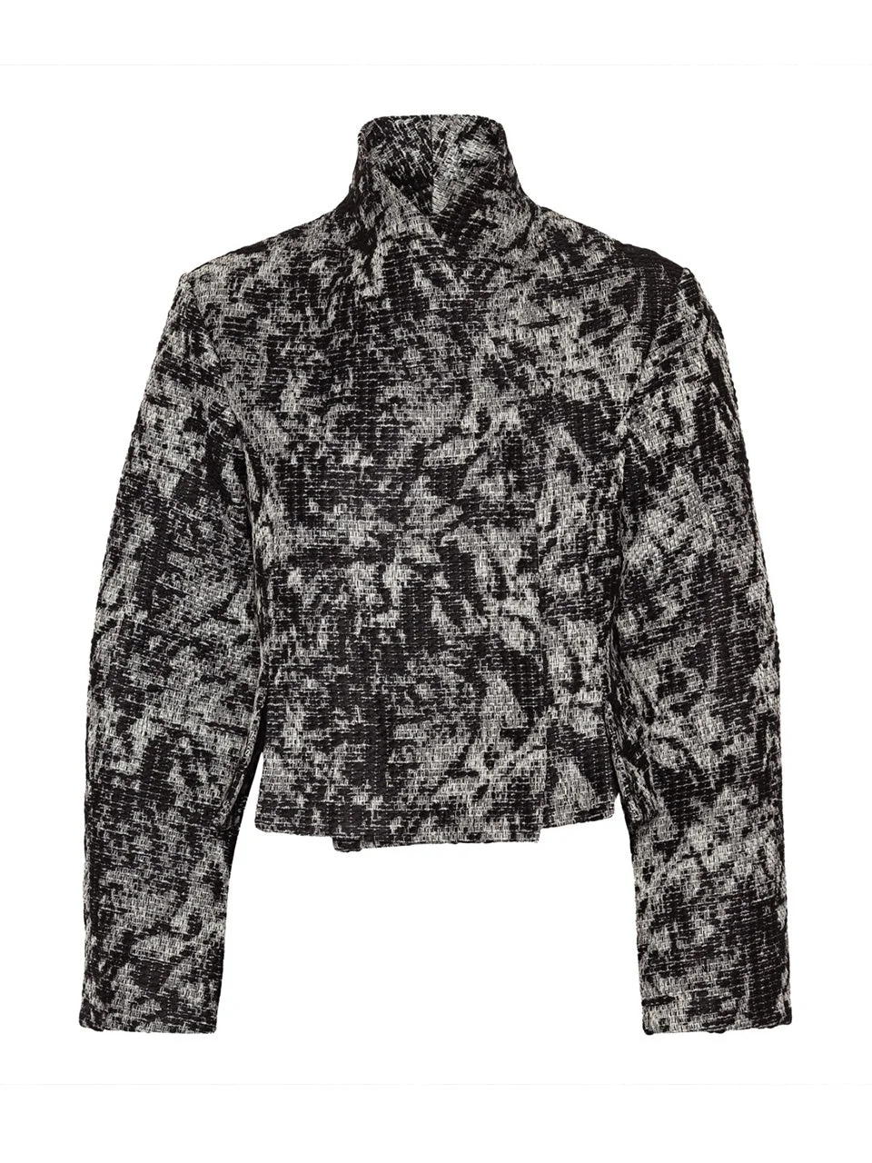 SHELL JACKET - BLACK 3D WHITE - 1