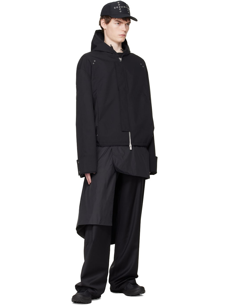 HELIOT EMIL™ Black Levade Tailored Trousers outlook