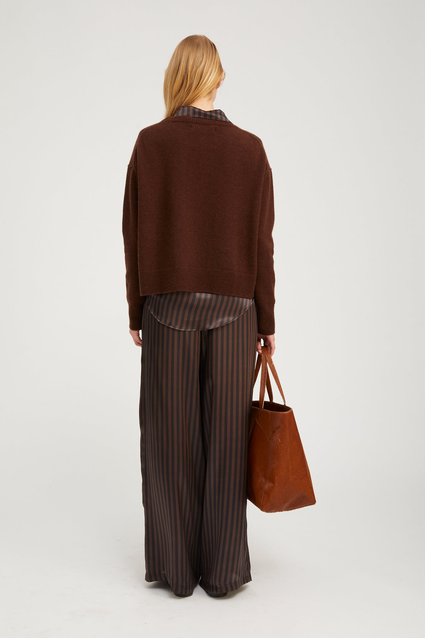 AMERICANO CASHMERE BOXY SWEATER - 3