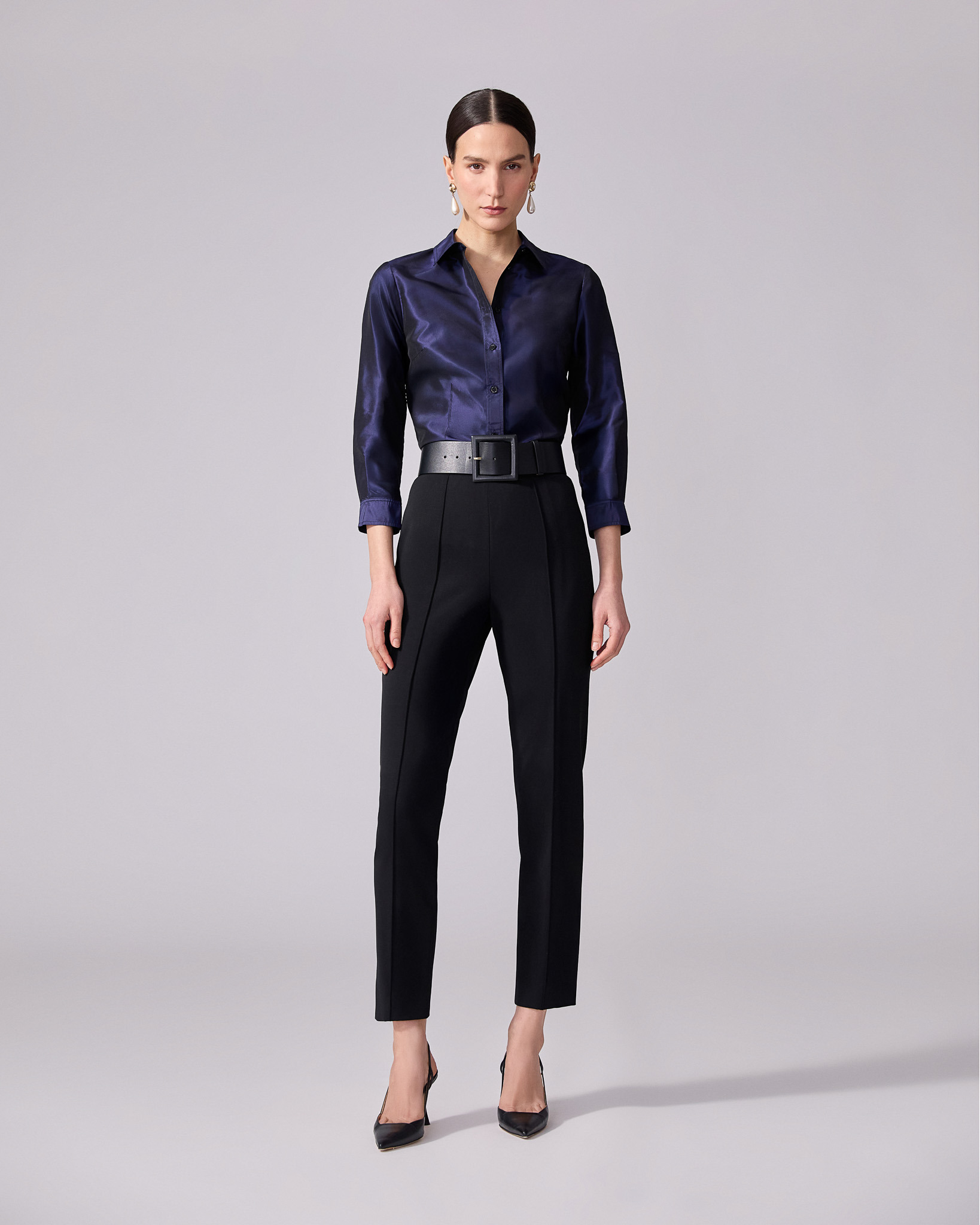 Silk Taffeta Shirt - 4