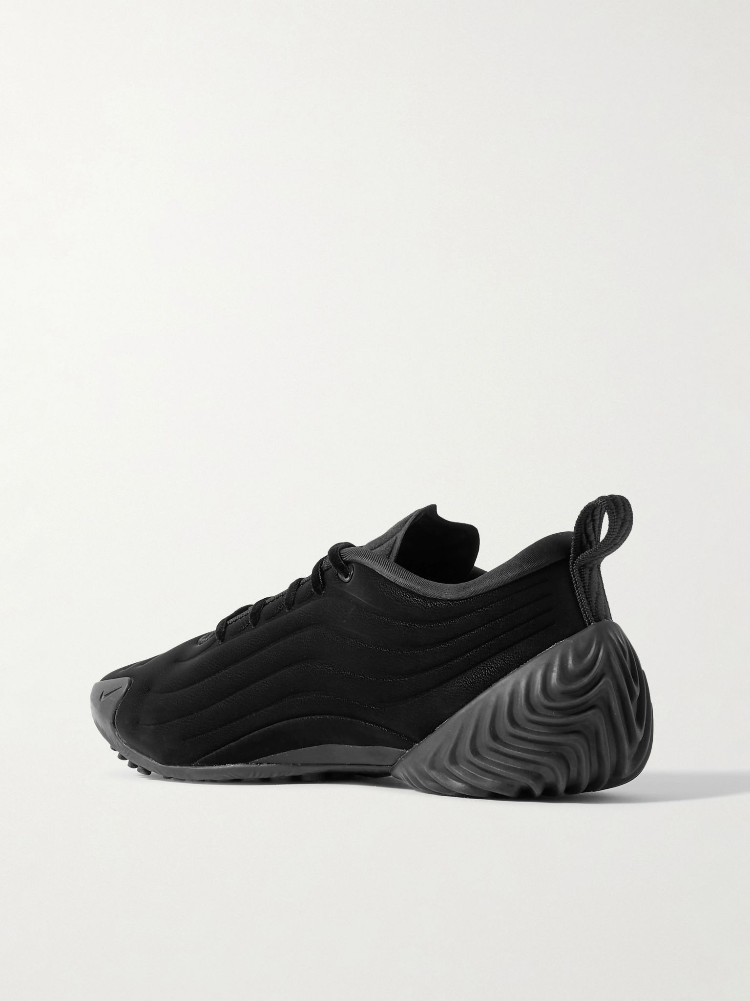 Astra Ultra quilted satin sneakers Black - 3