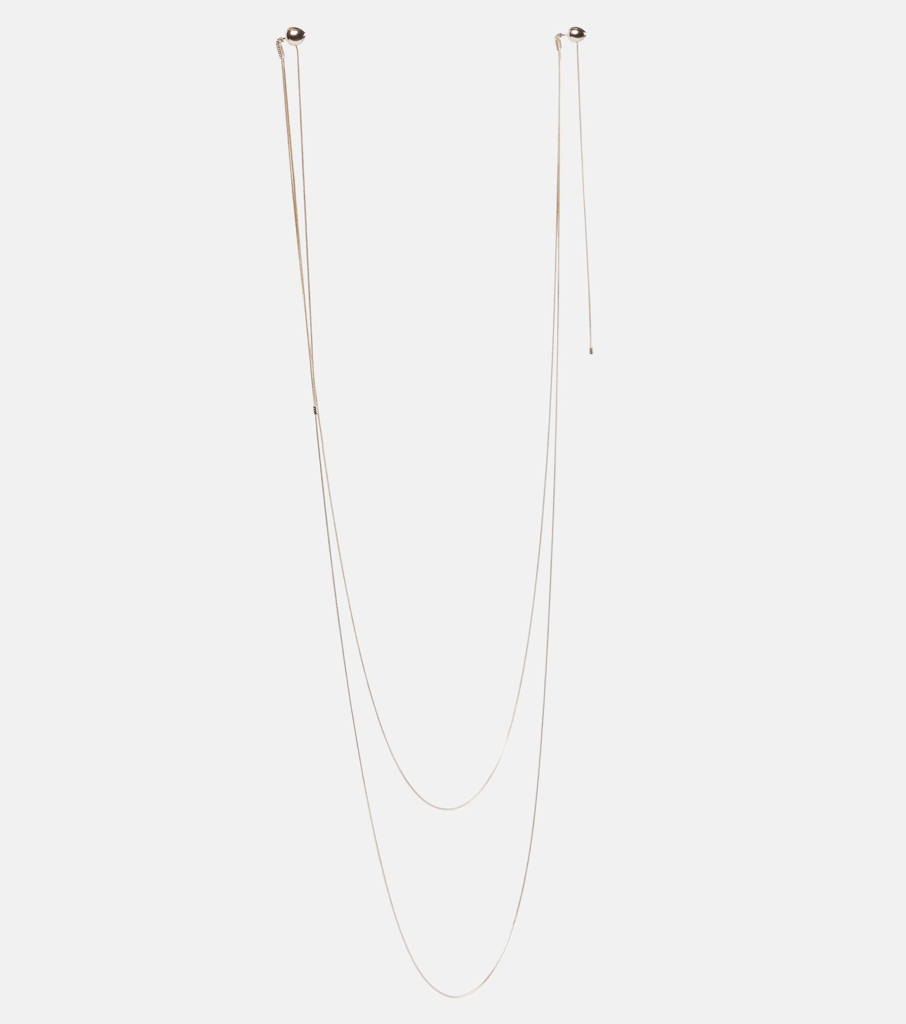 Chain necklace earrings - 4