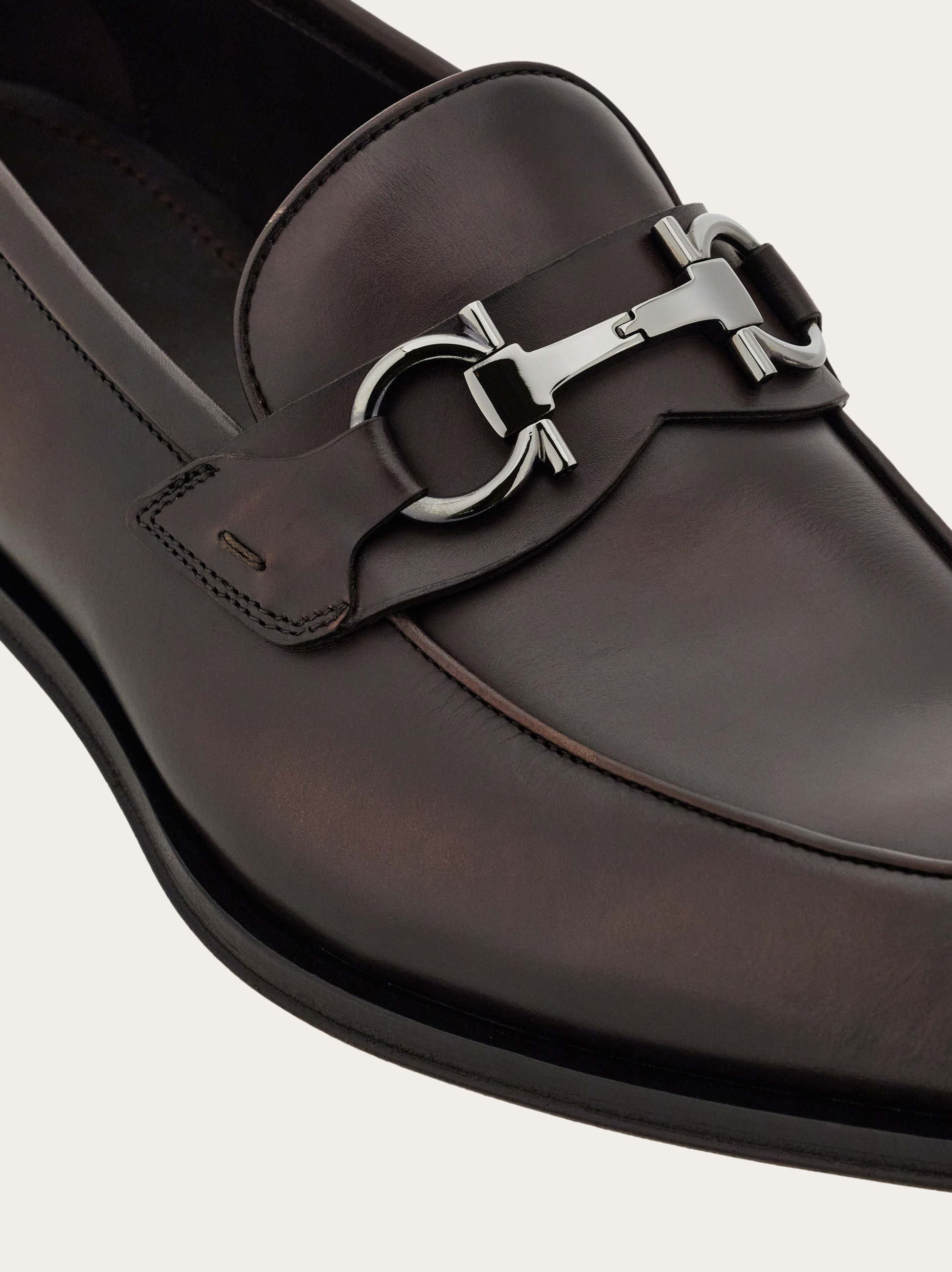 Loafer with Gancini buckle - 6