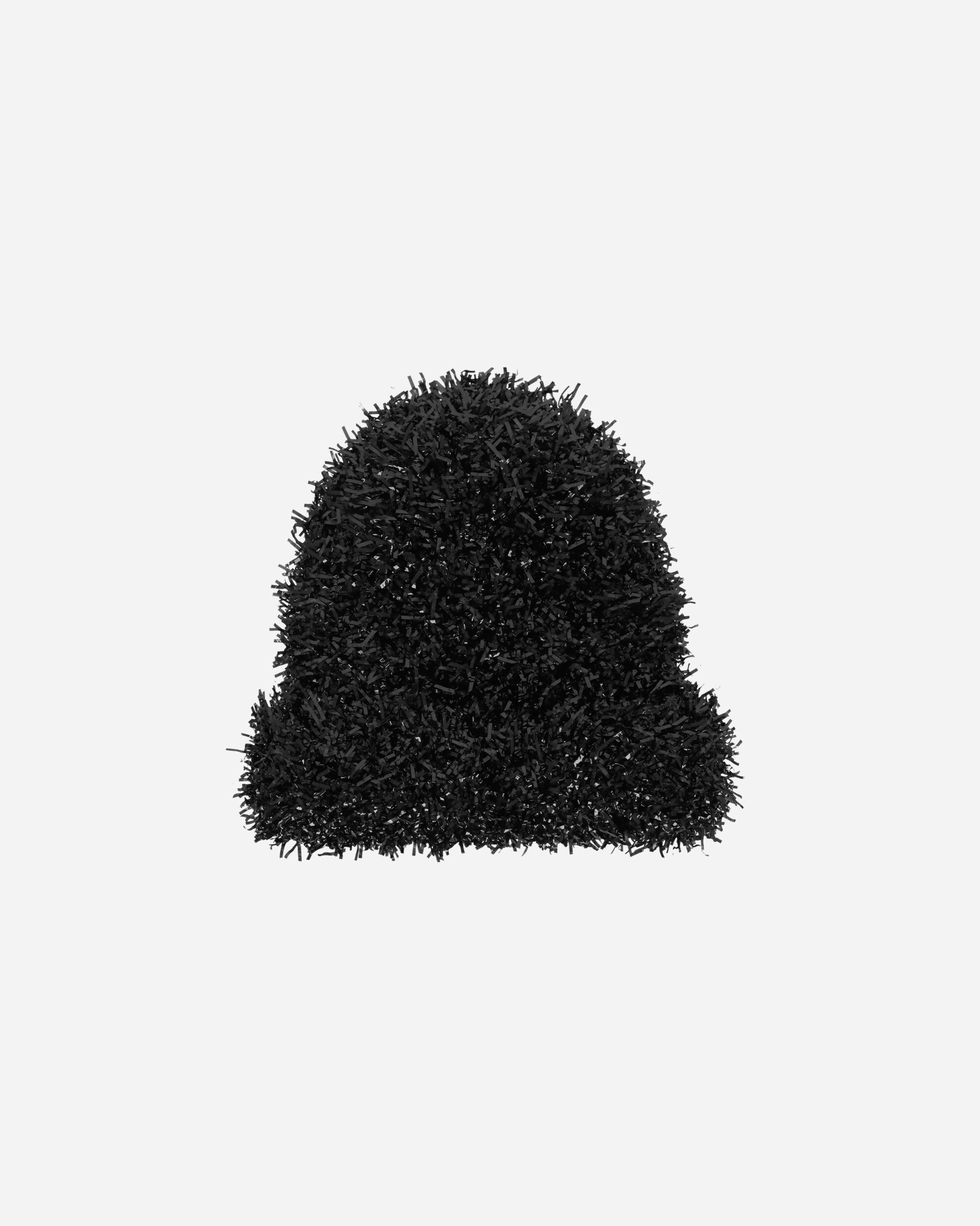 Film Fringe Knit Cap Black - 3
