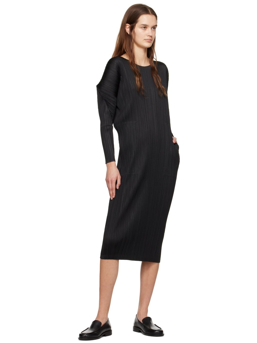 Black Monthly Colors February Maxi Dress - 4