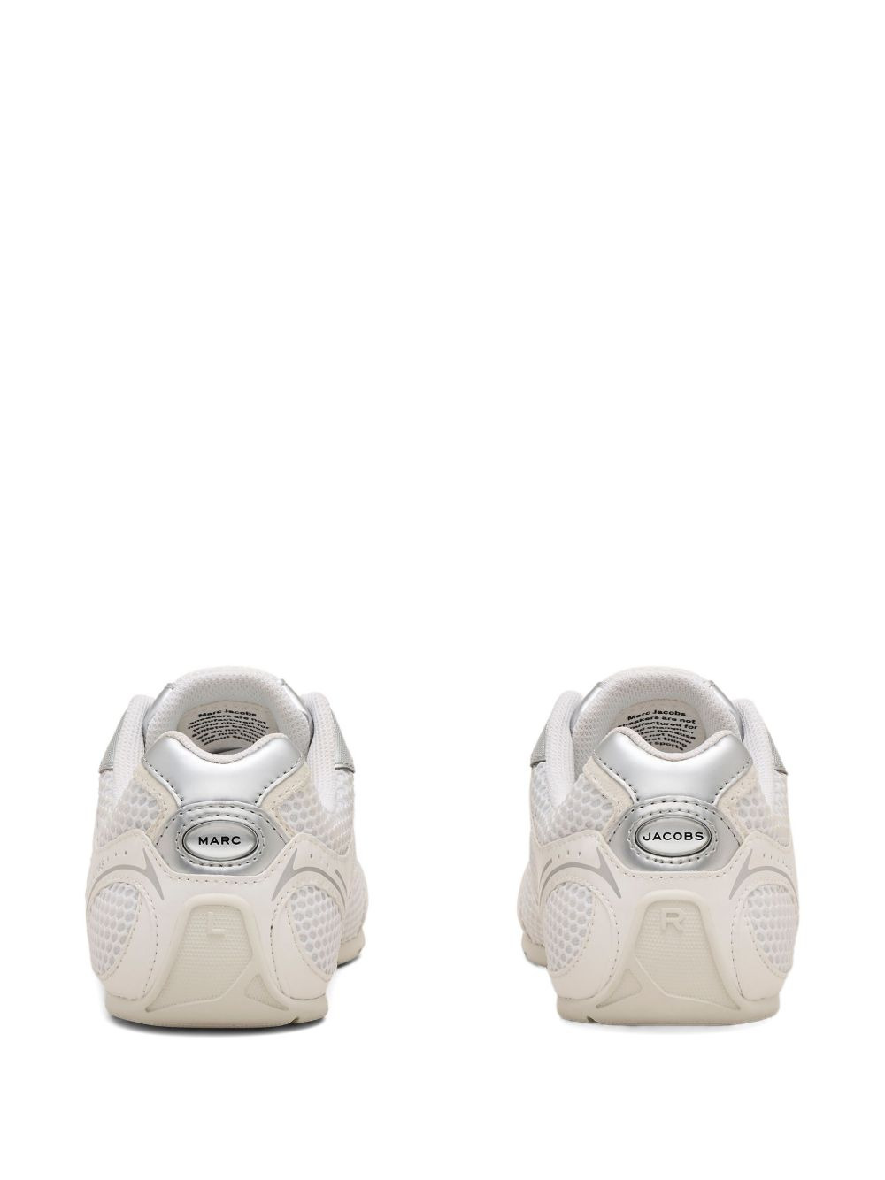 mesh-panel sneakers - 3