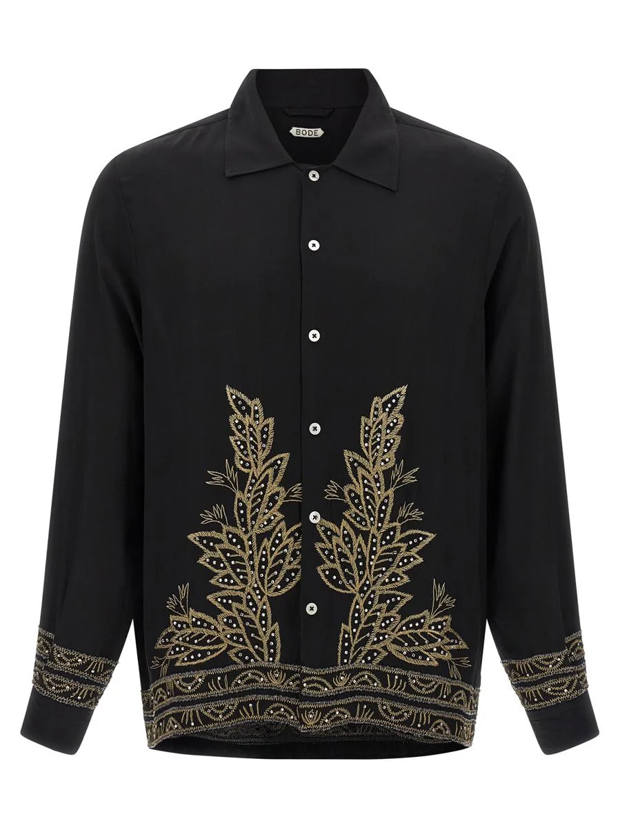Bode 'Beaded Epoque' Shirt - 1