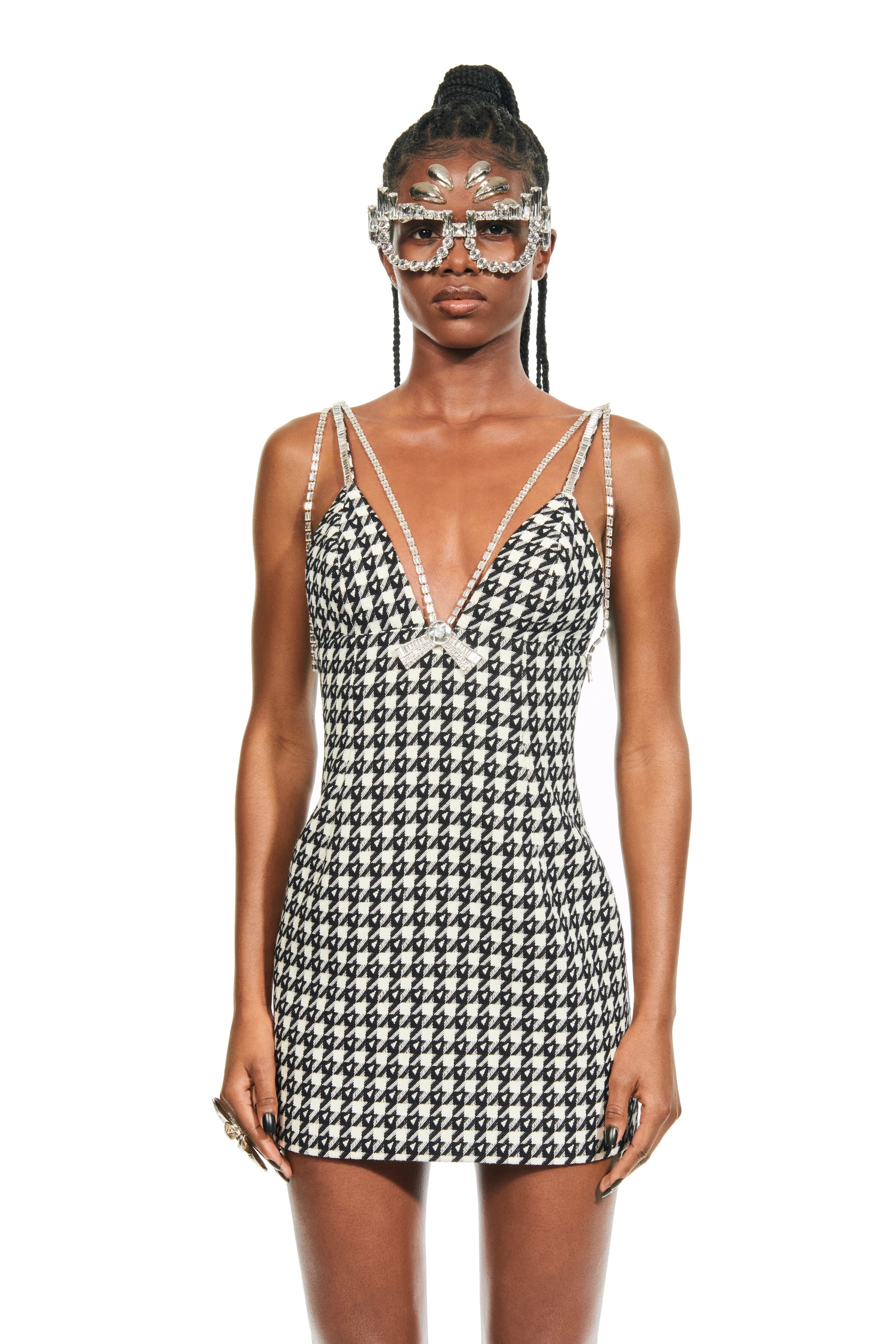 DECO BOW MINI DRESS - 3