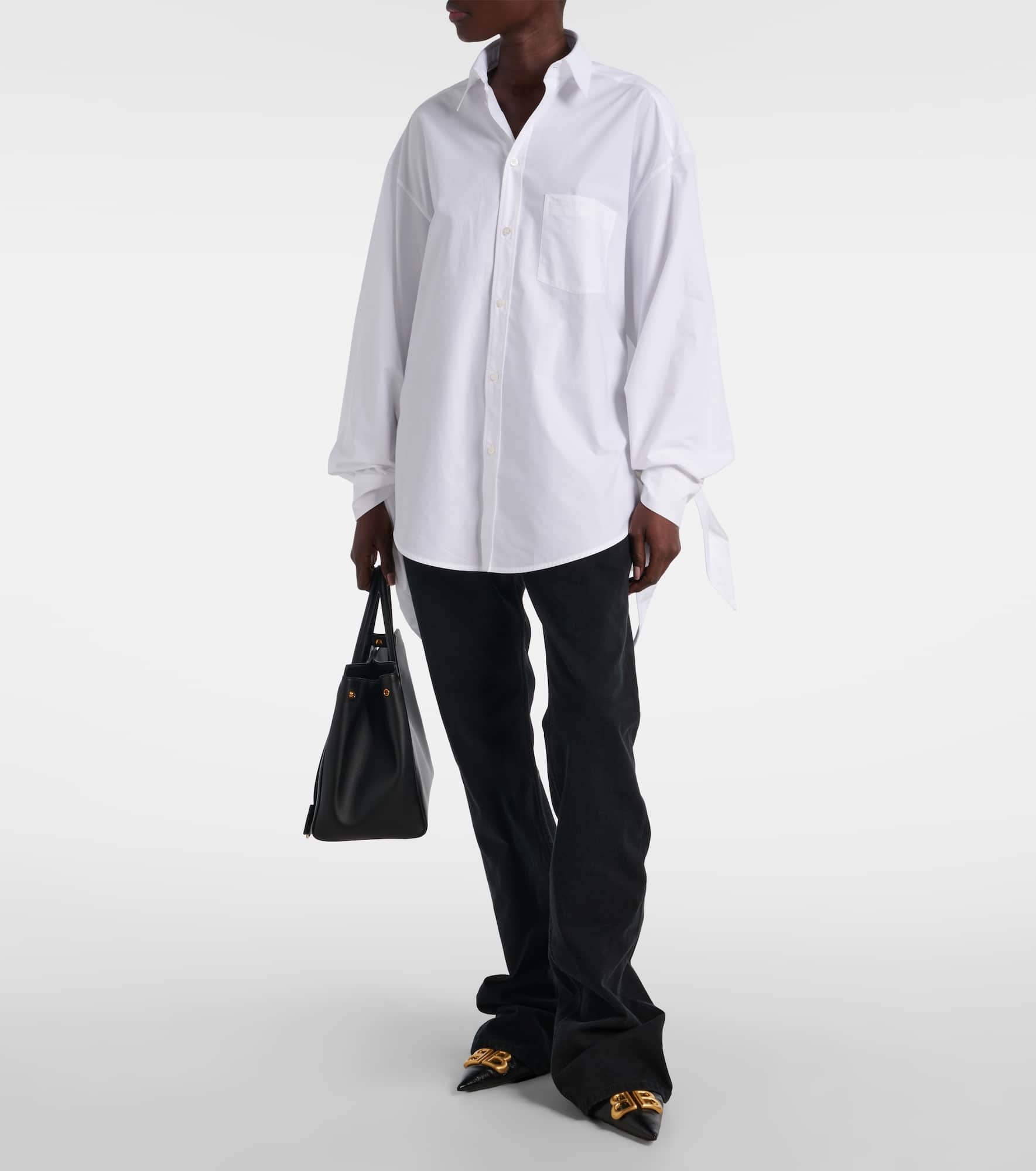 Cotton poplin shirt - 2