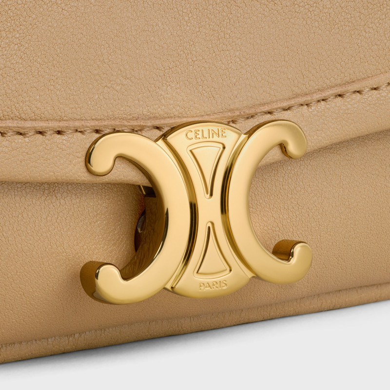 LITTLE HALFMOON SOFT TRIOMPHE IN SUPPLE SHINY LAMBSKIN 4